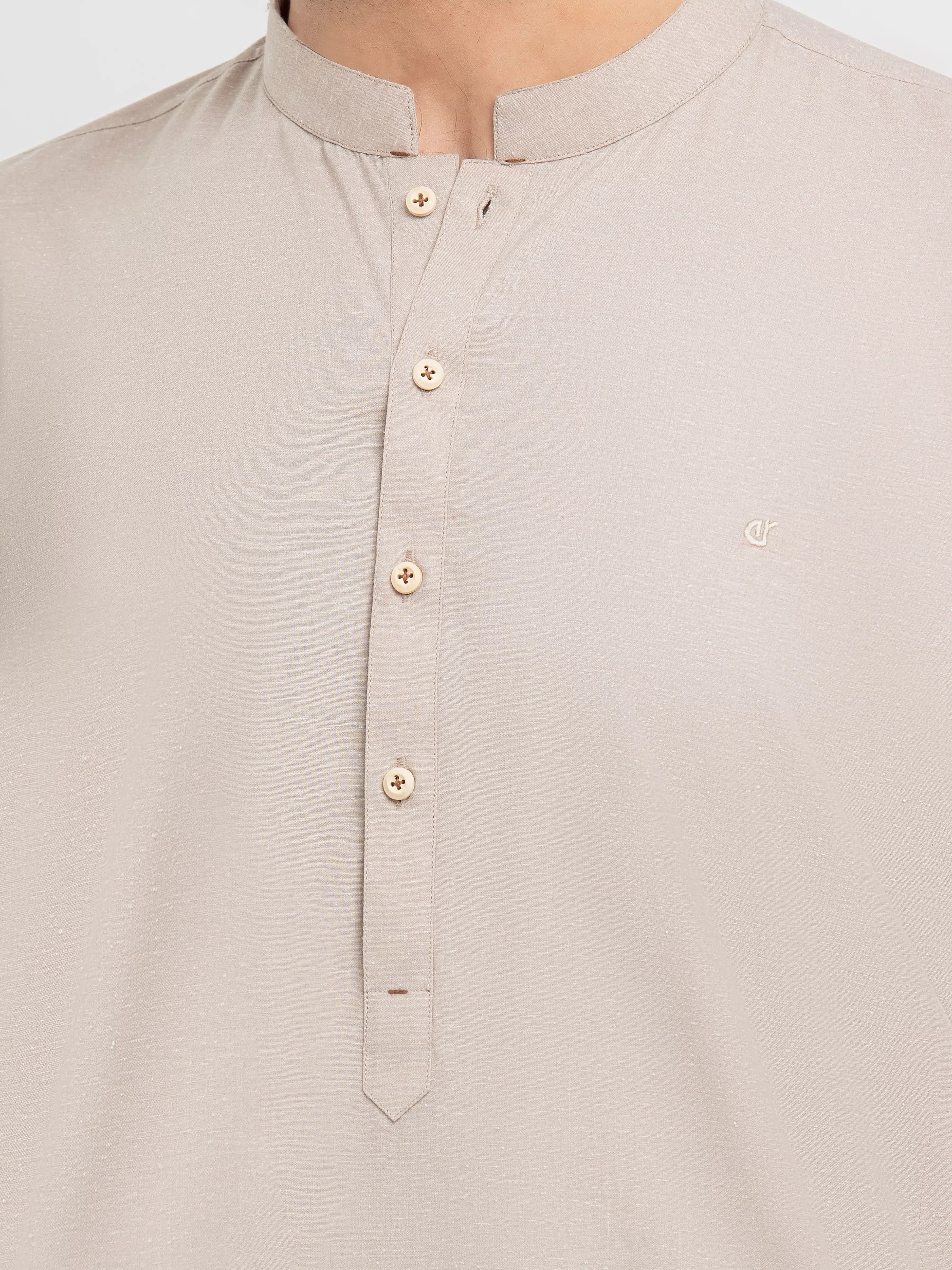 Beige Kurta Pajama
