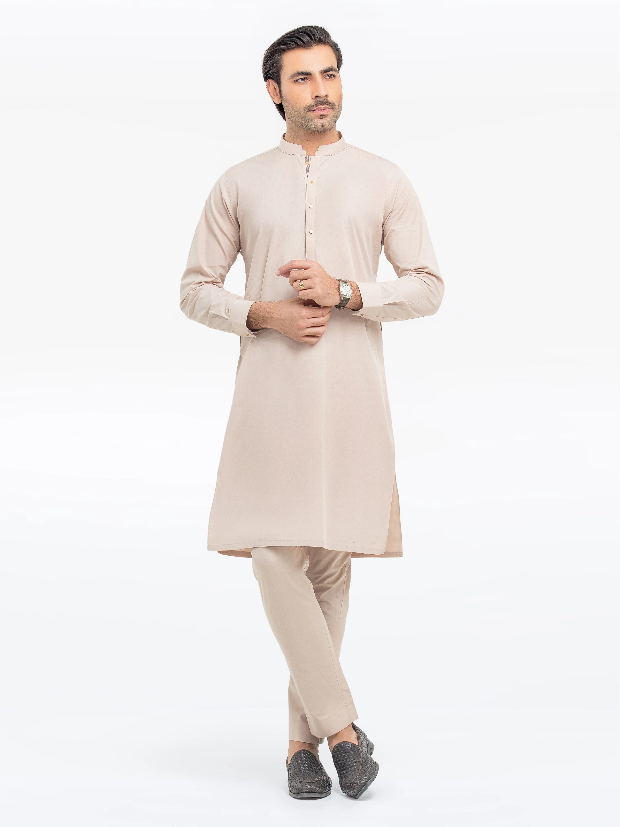 Beige Kurta Pajama