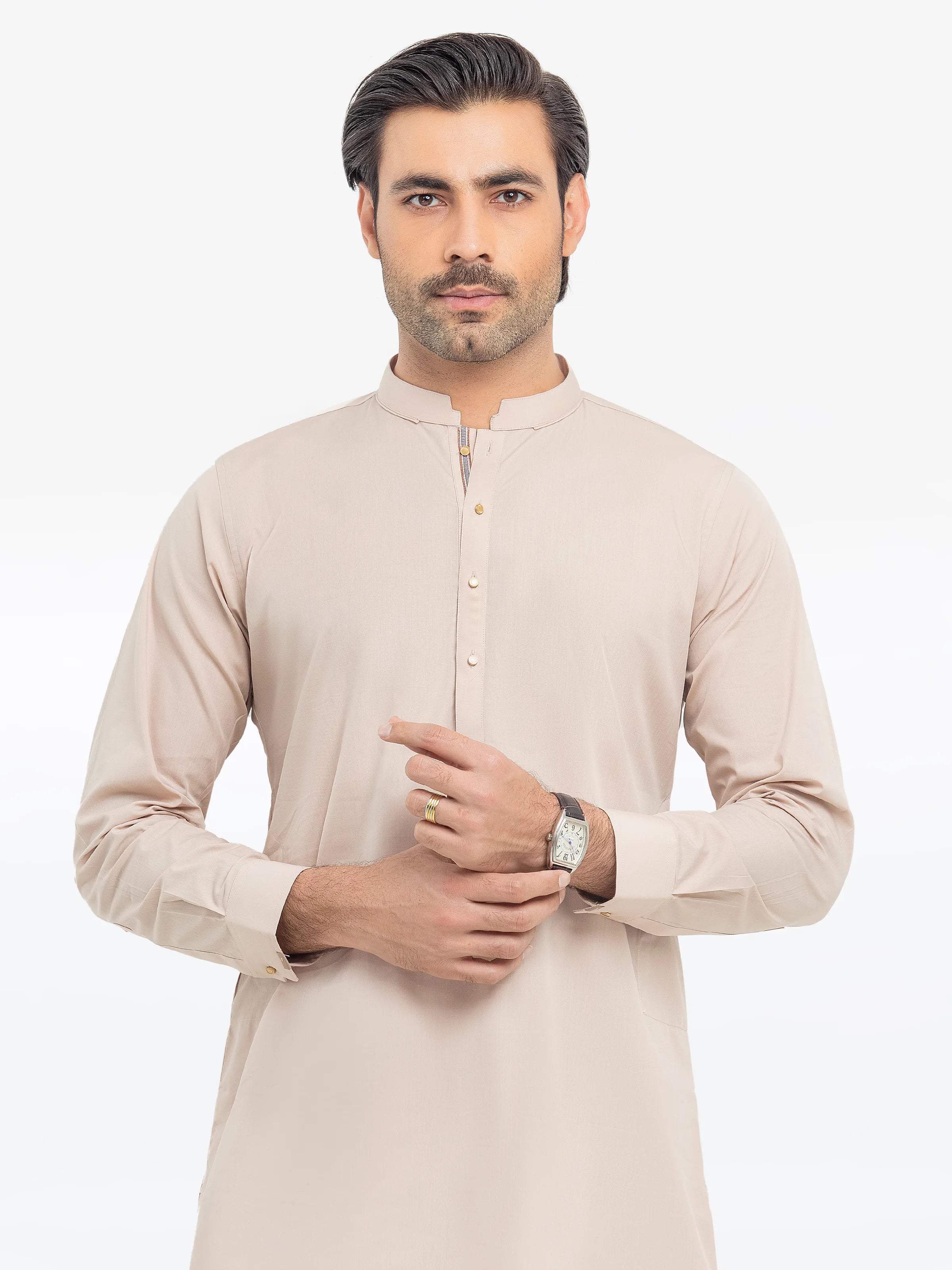 Beige Kurta Pajama