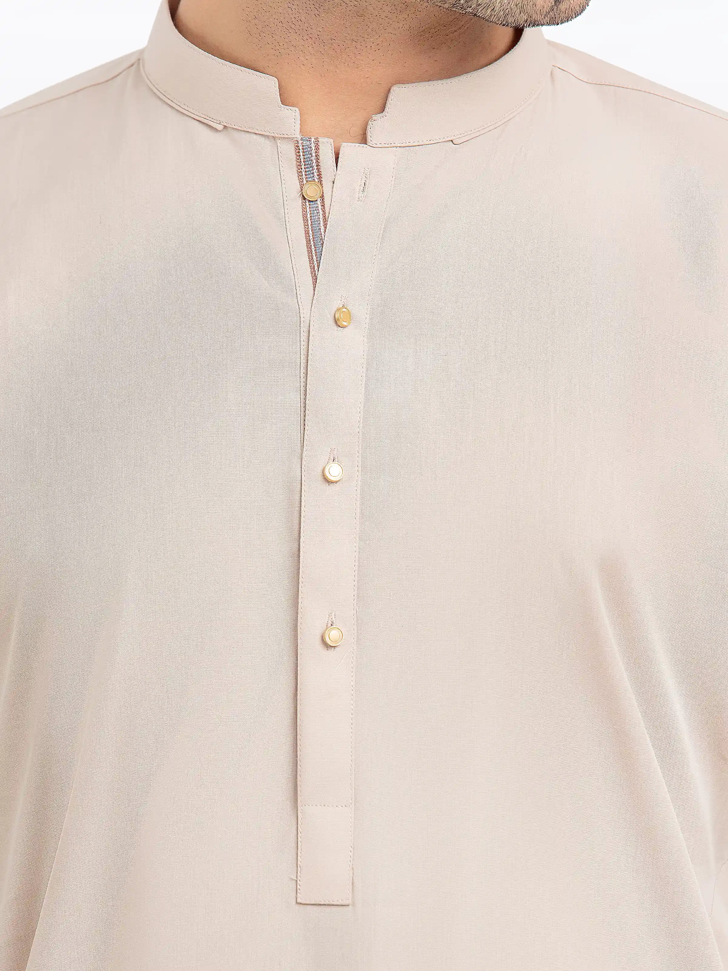 Beige Kurta Pajama