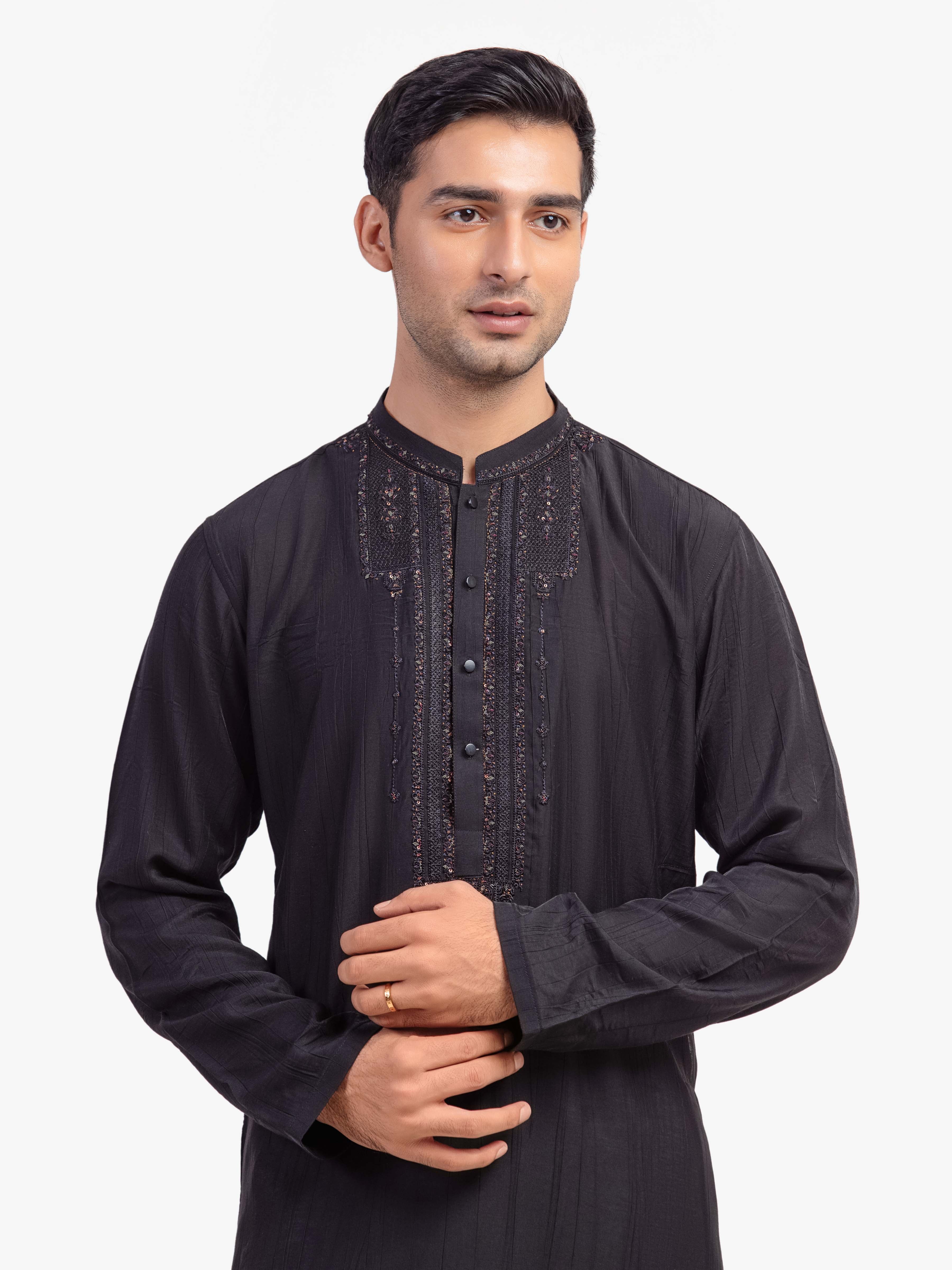 Black Kurta