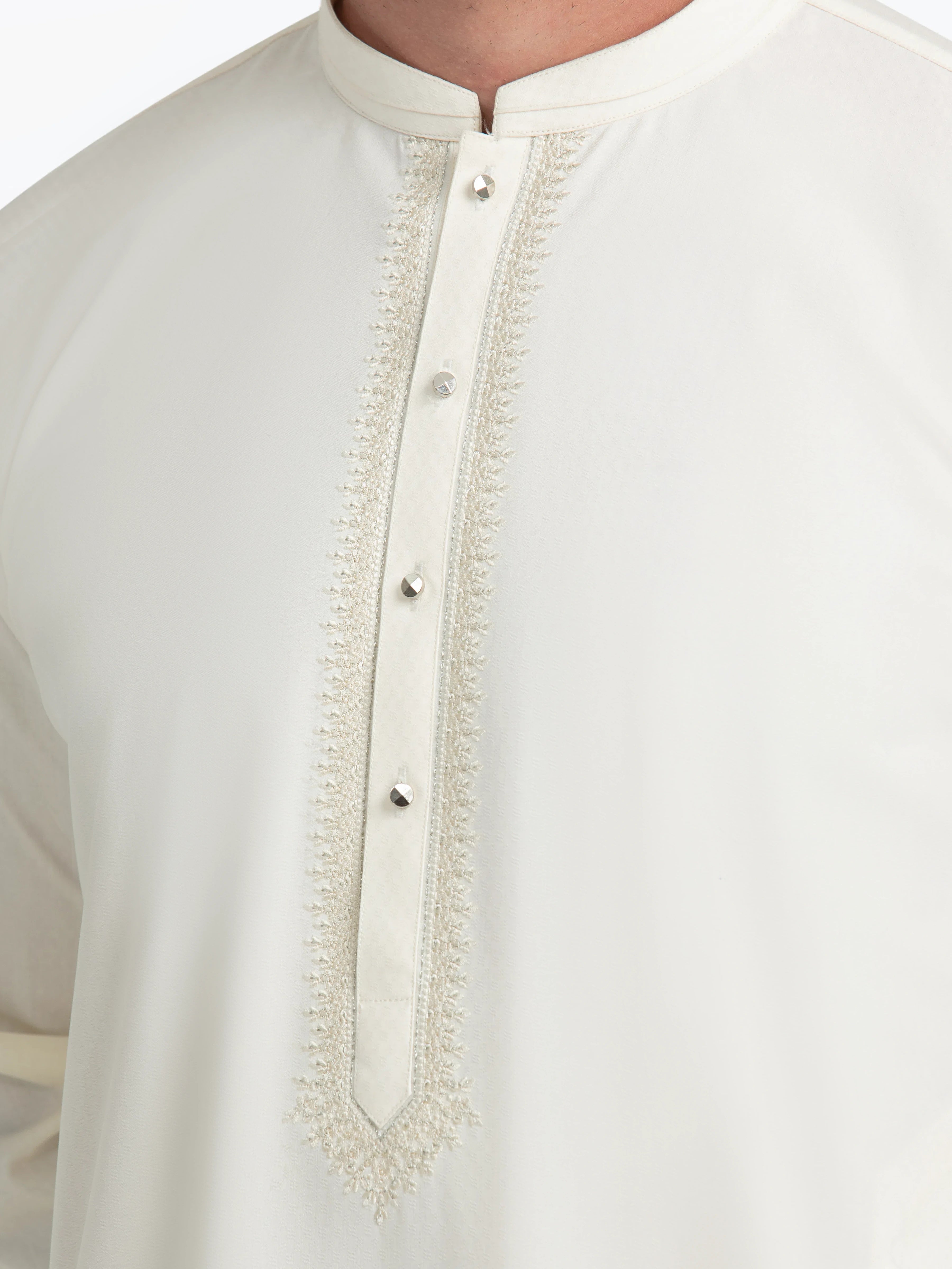 Cream Kurta