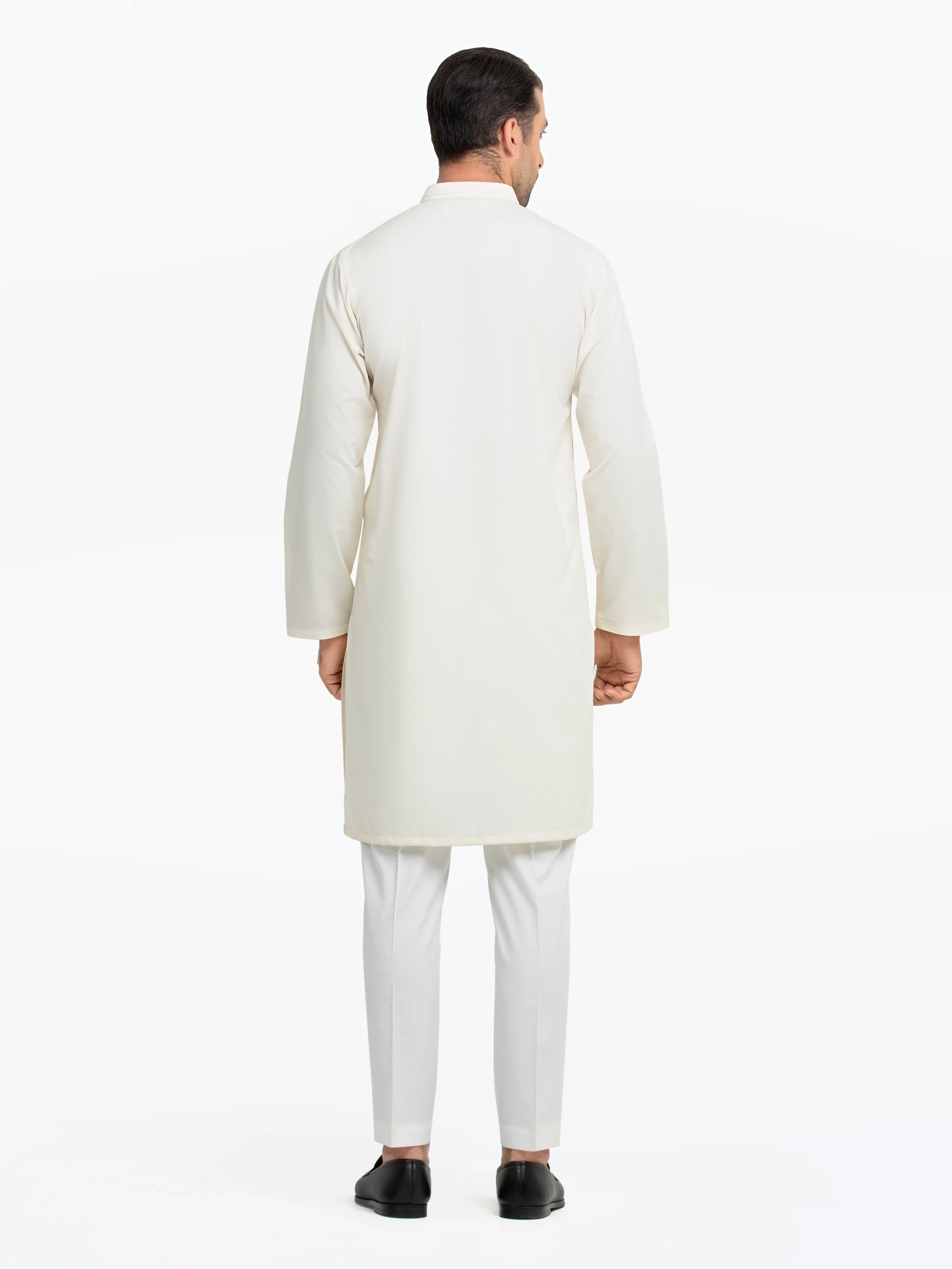 Cream Kurta