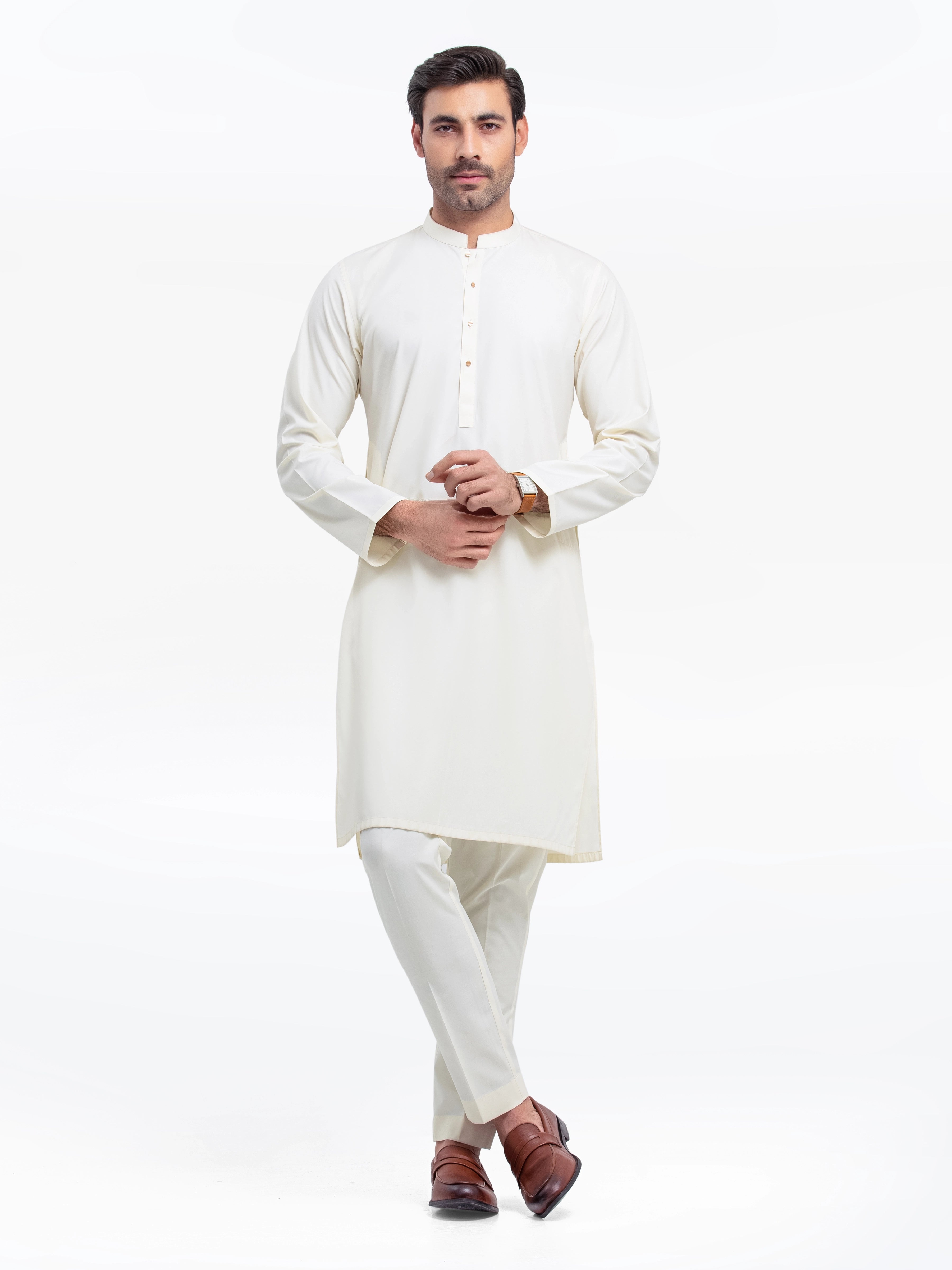 Cream Kurta Pajama