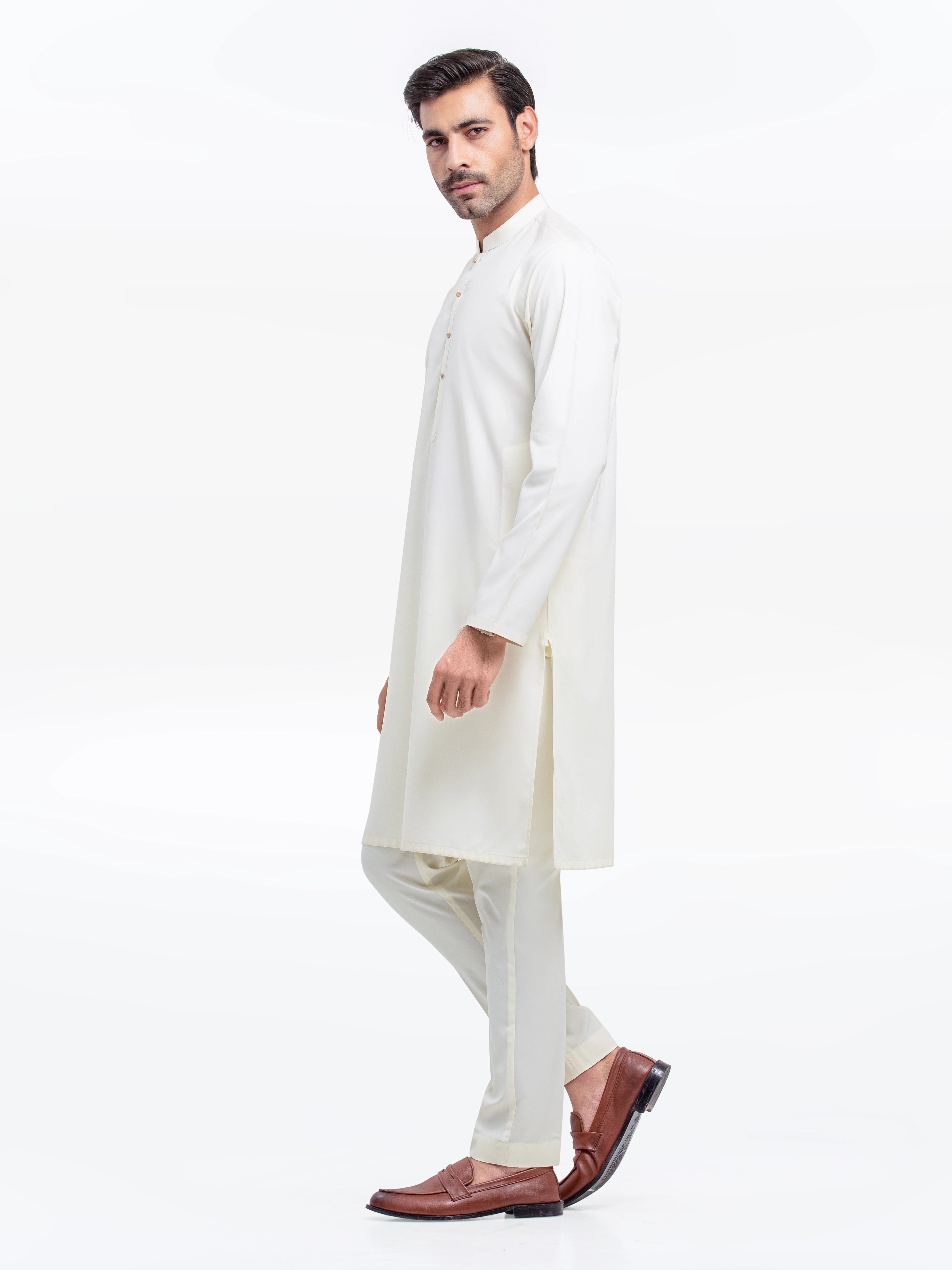 Cream Kurta Pajama