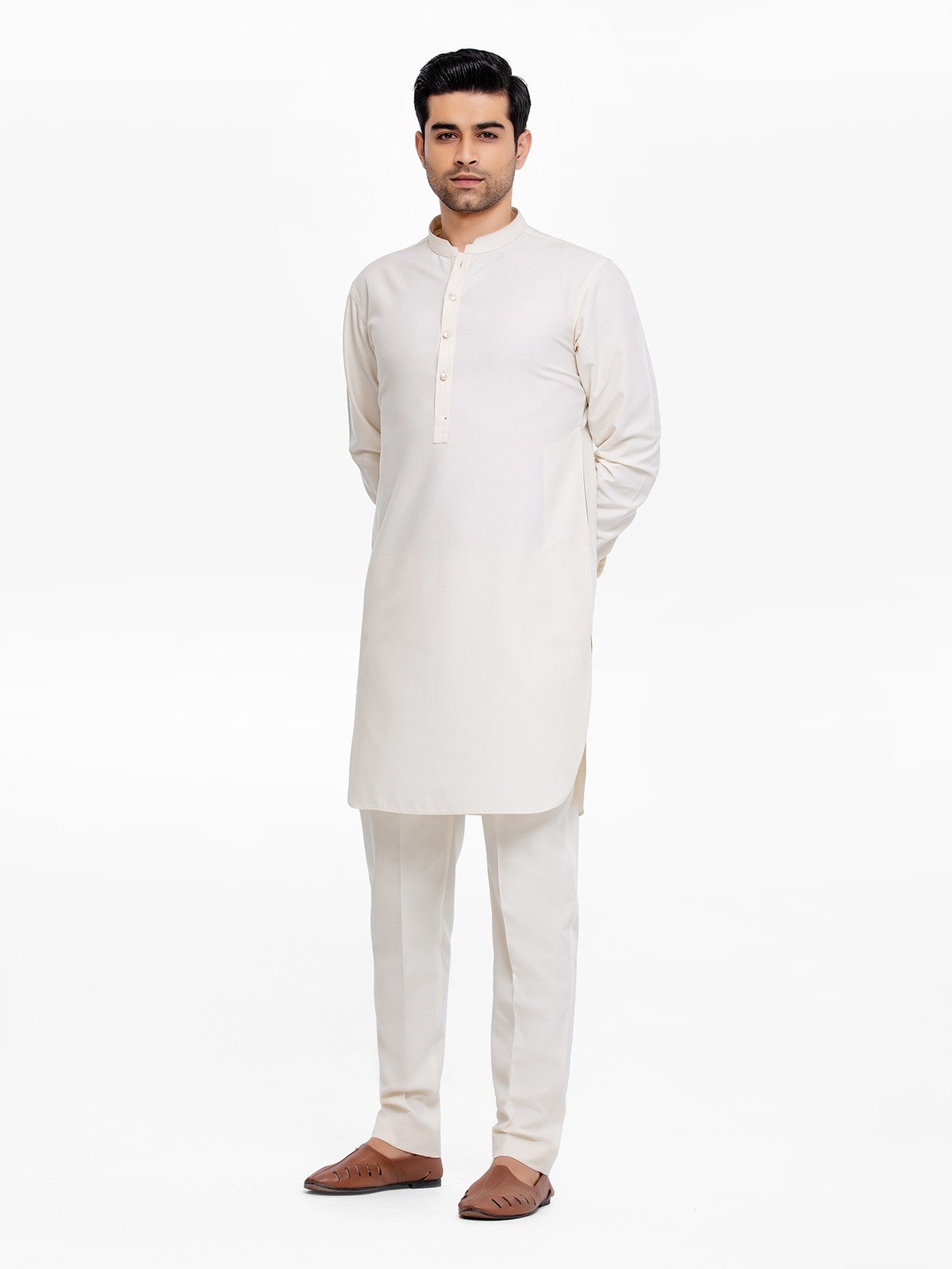 Cream Kurta Pajama