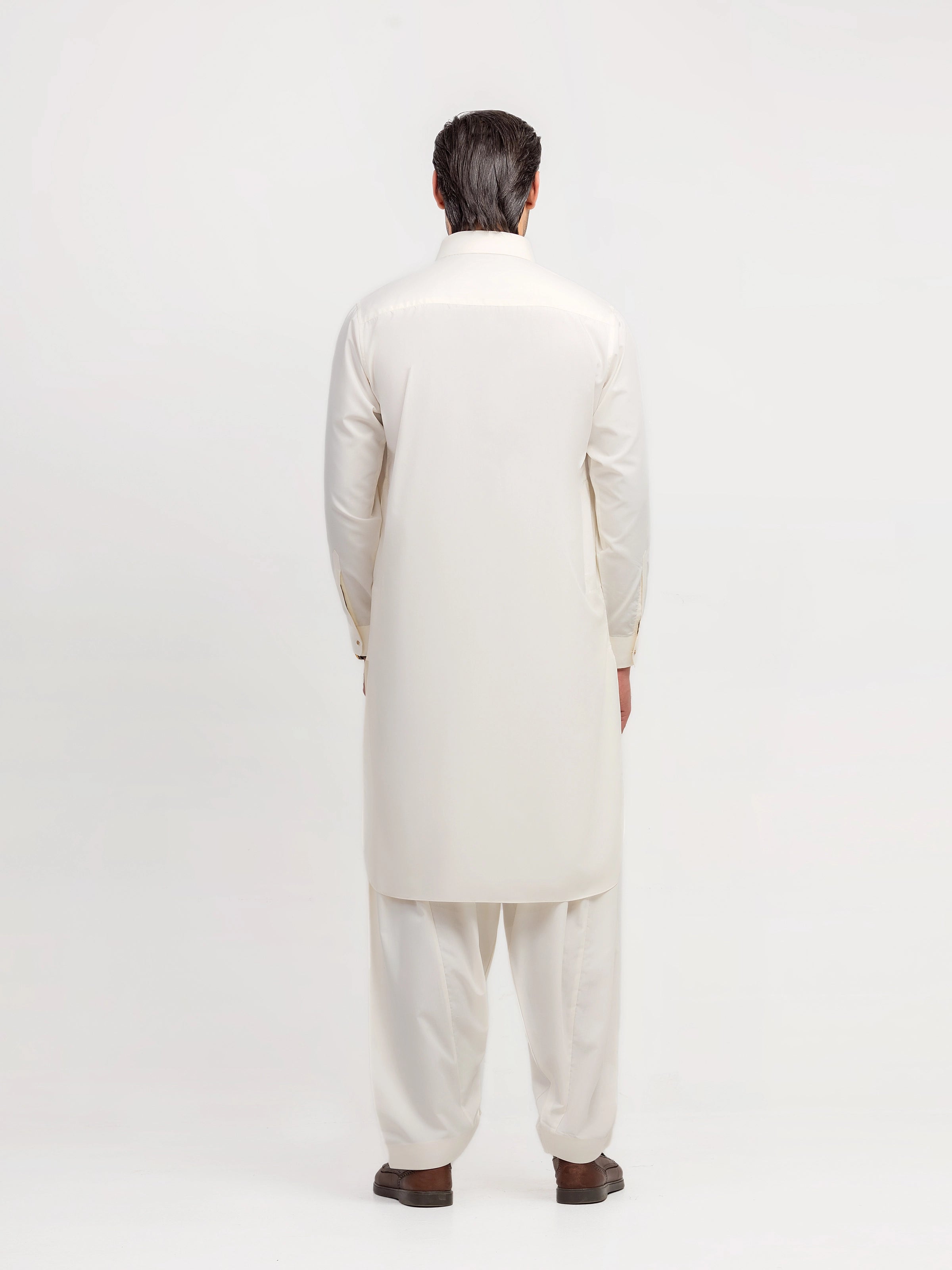 Cream Kurta Pajama Set