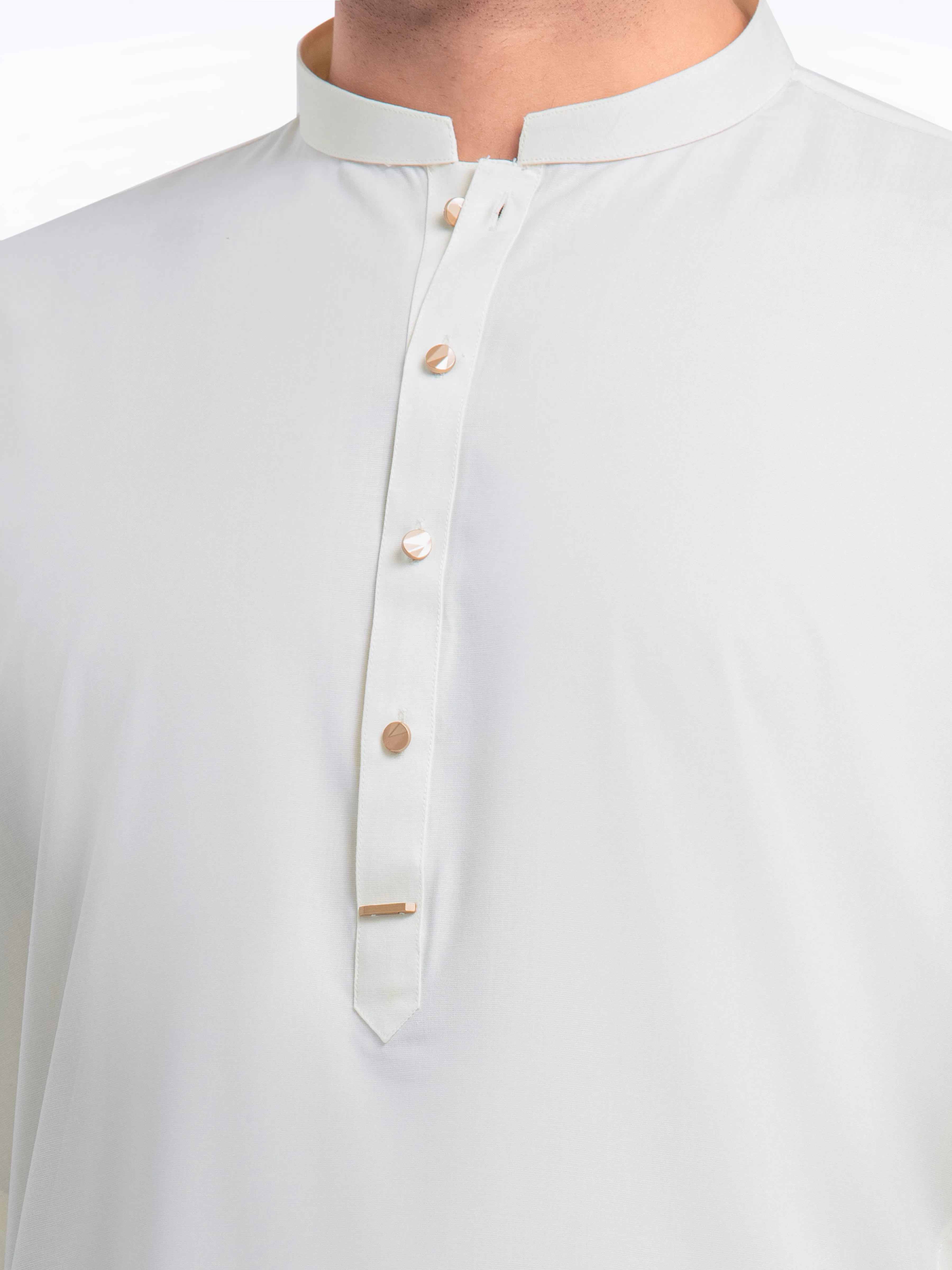 Cream Kurta Pajama Set