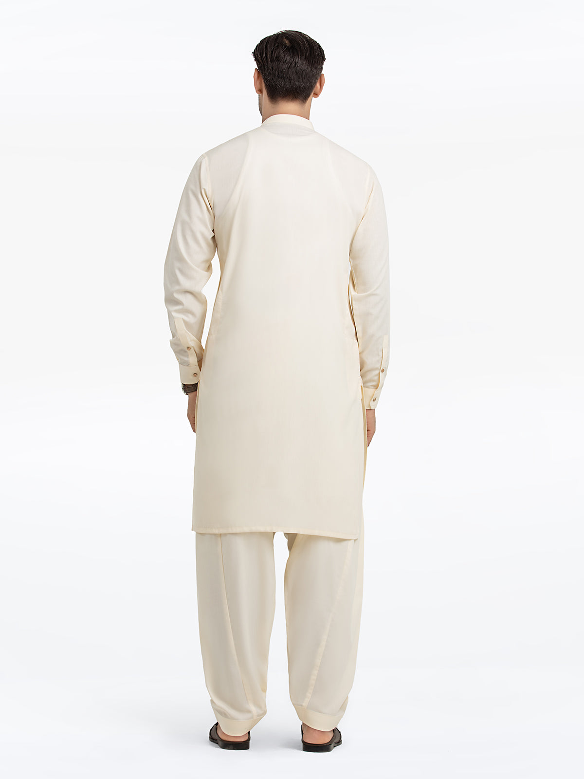 Cream Kurta Pajama Set