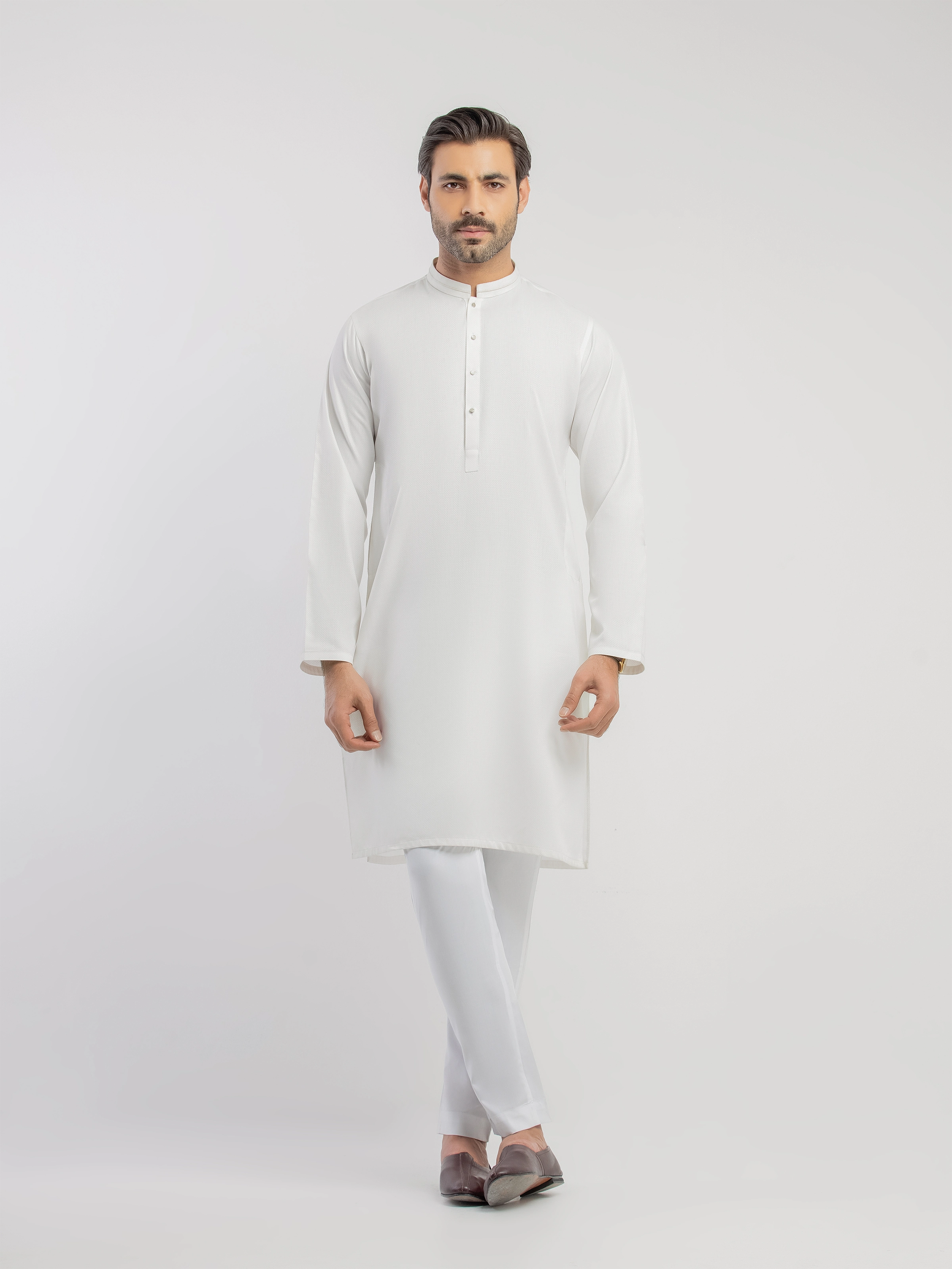 Off White Kurta Pajama