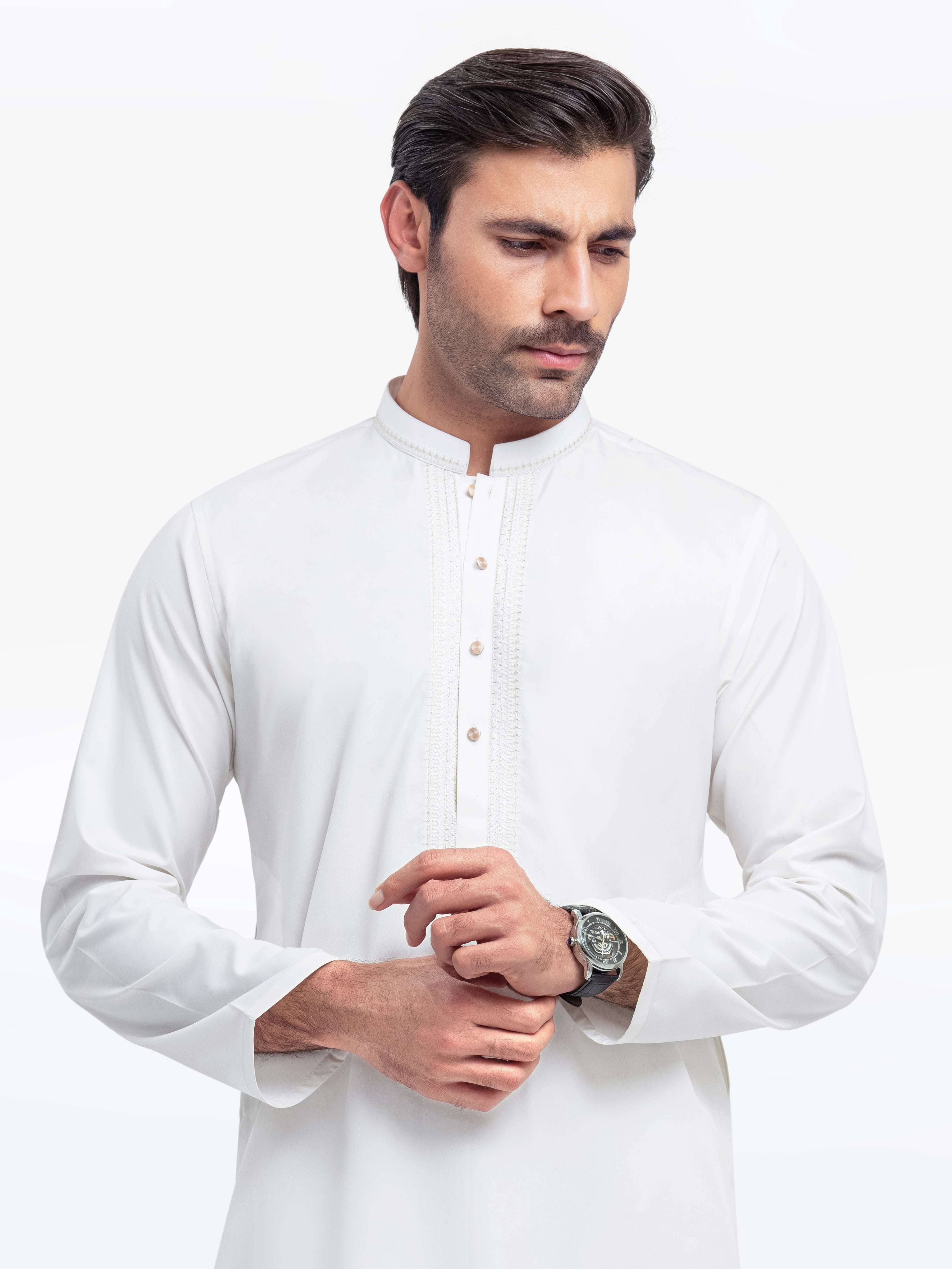 Off White Kurta Pajama