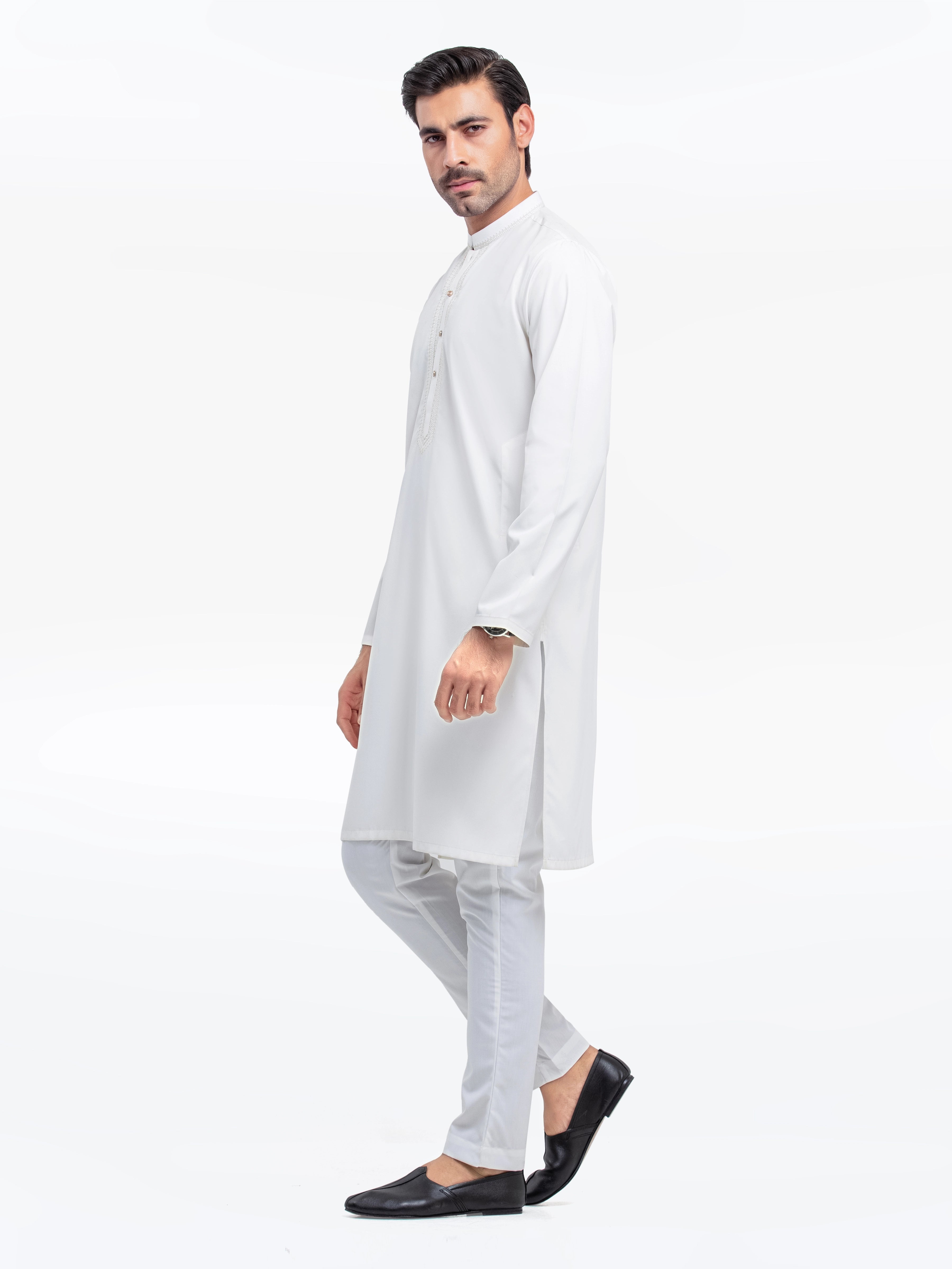 Off White Kurta Pajama