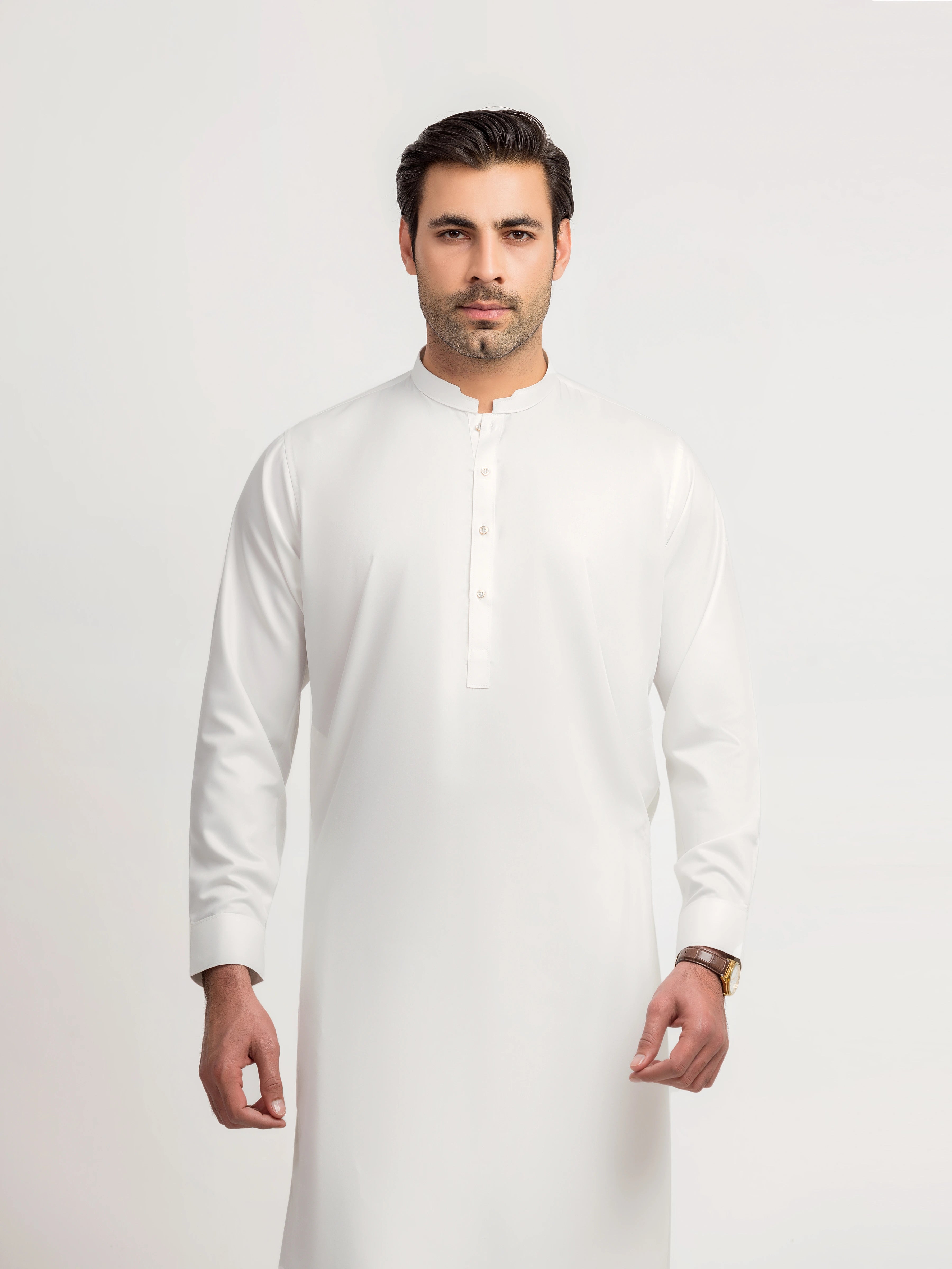 Off White Kurta Pajama Set
