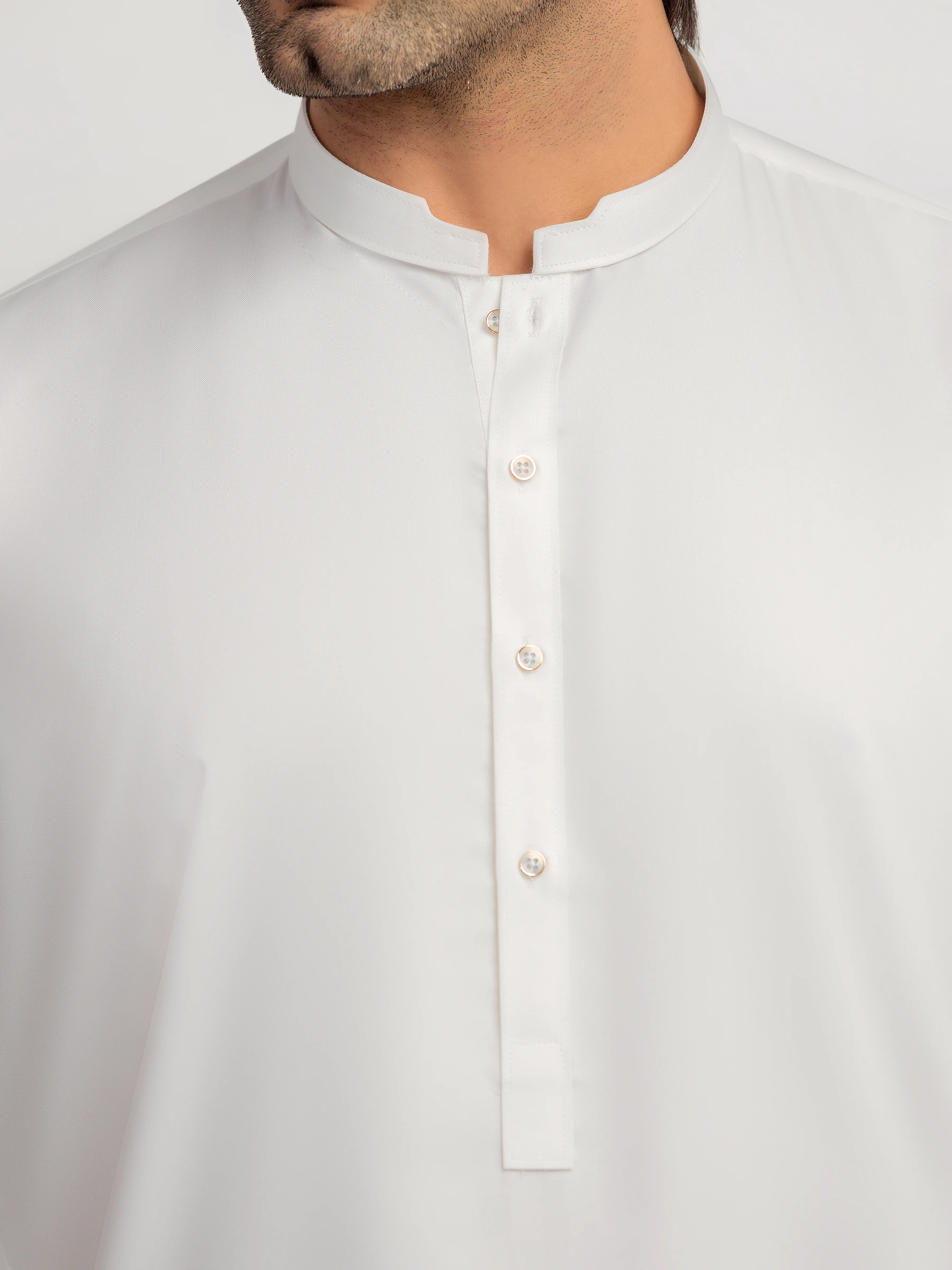 Off White Kurta Pajama Set