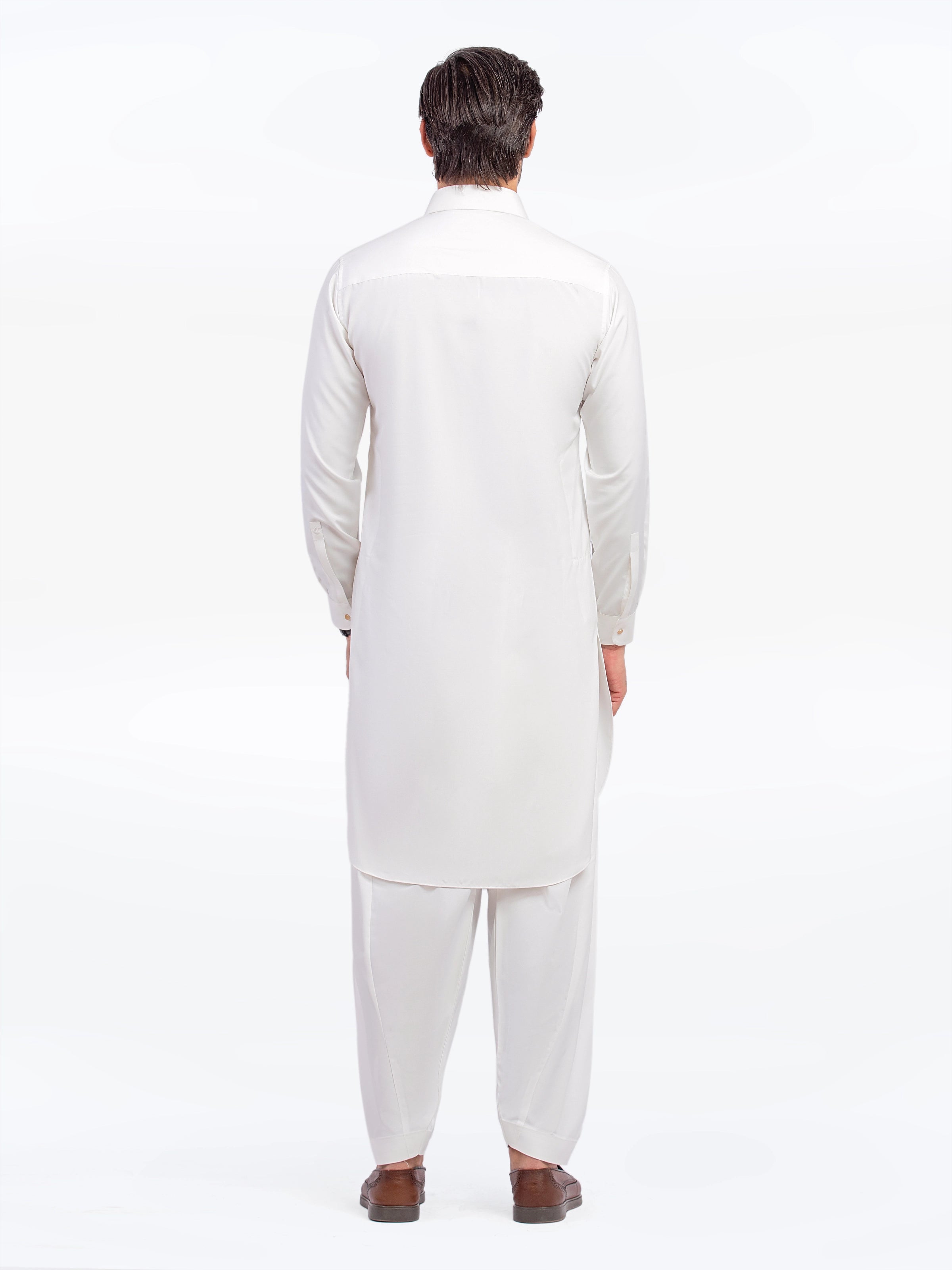 Off White Kurta Pajama Set