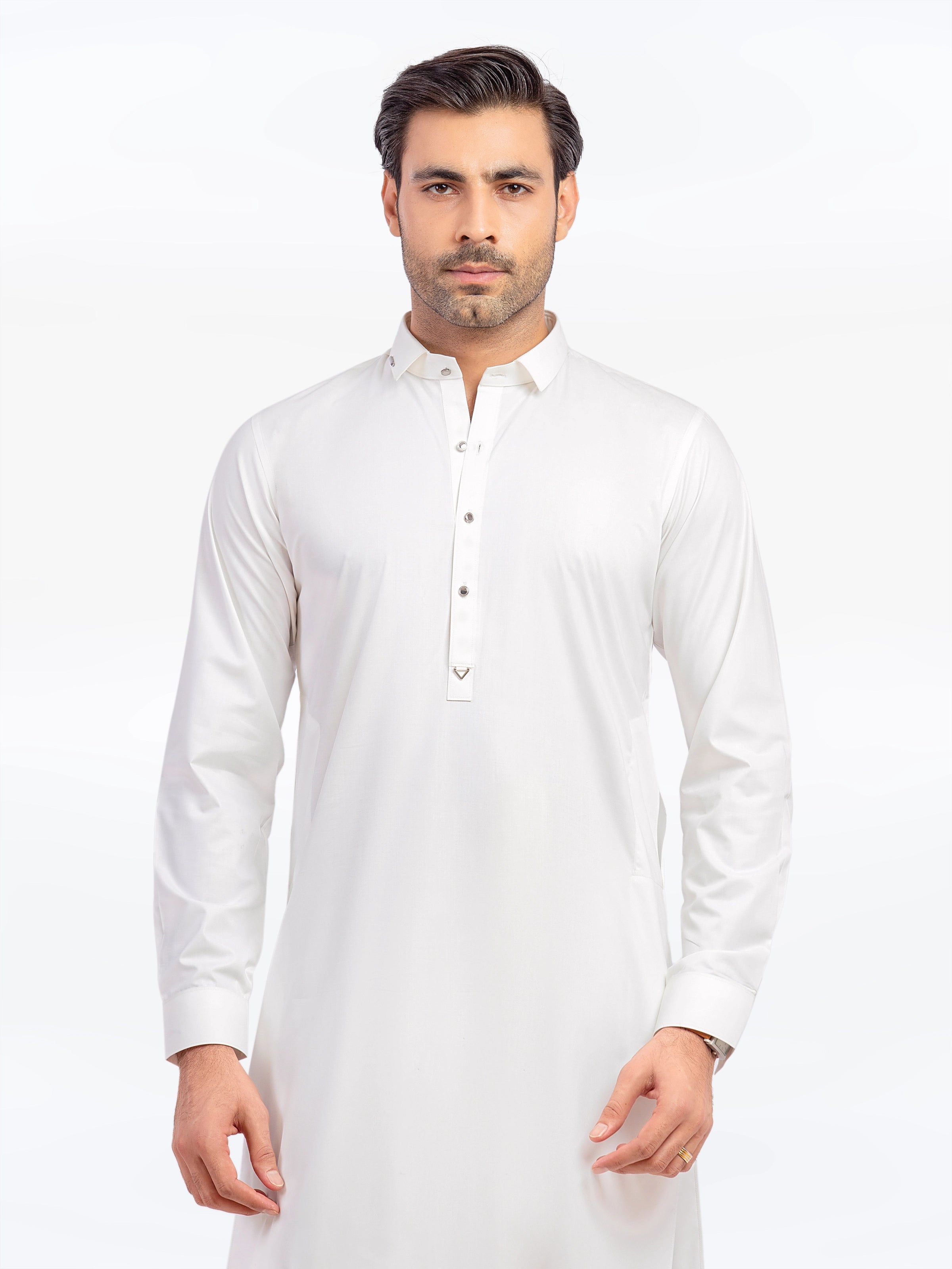 Off White Kurta Pajama Set