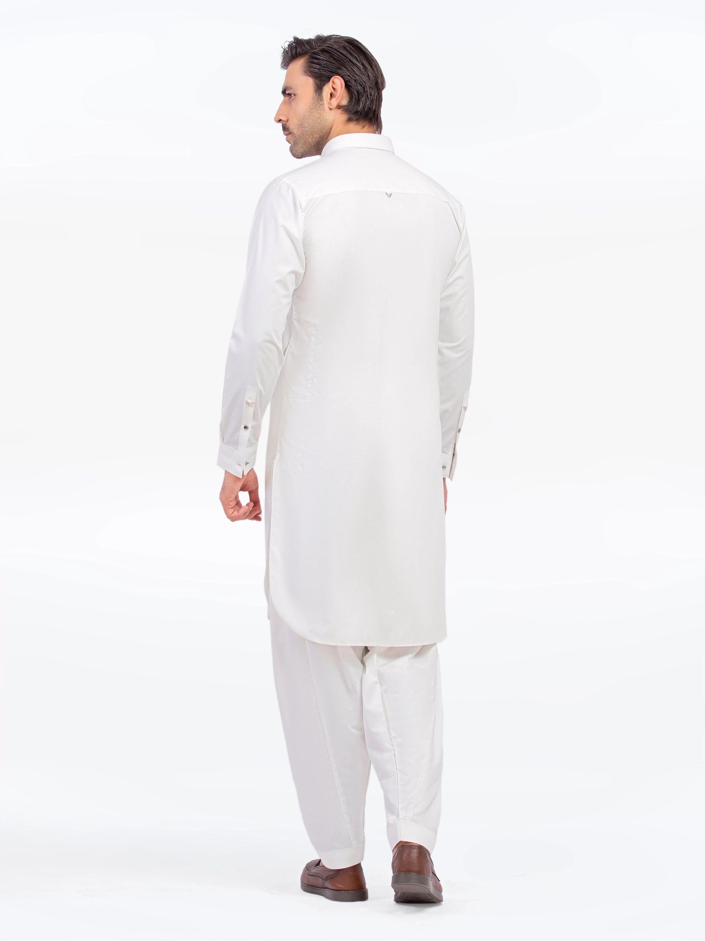 Off White Kurta Pajama Set