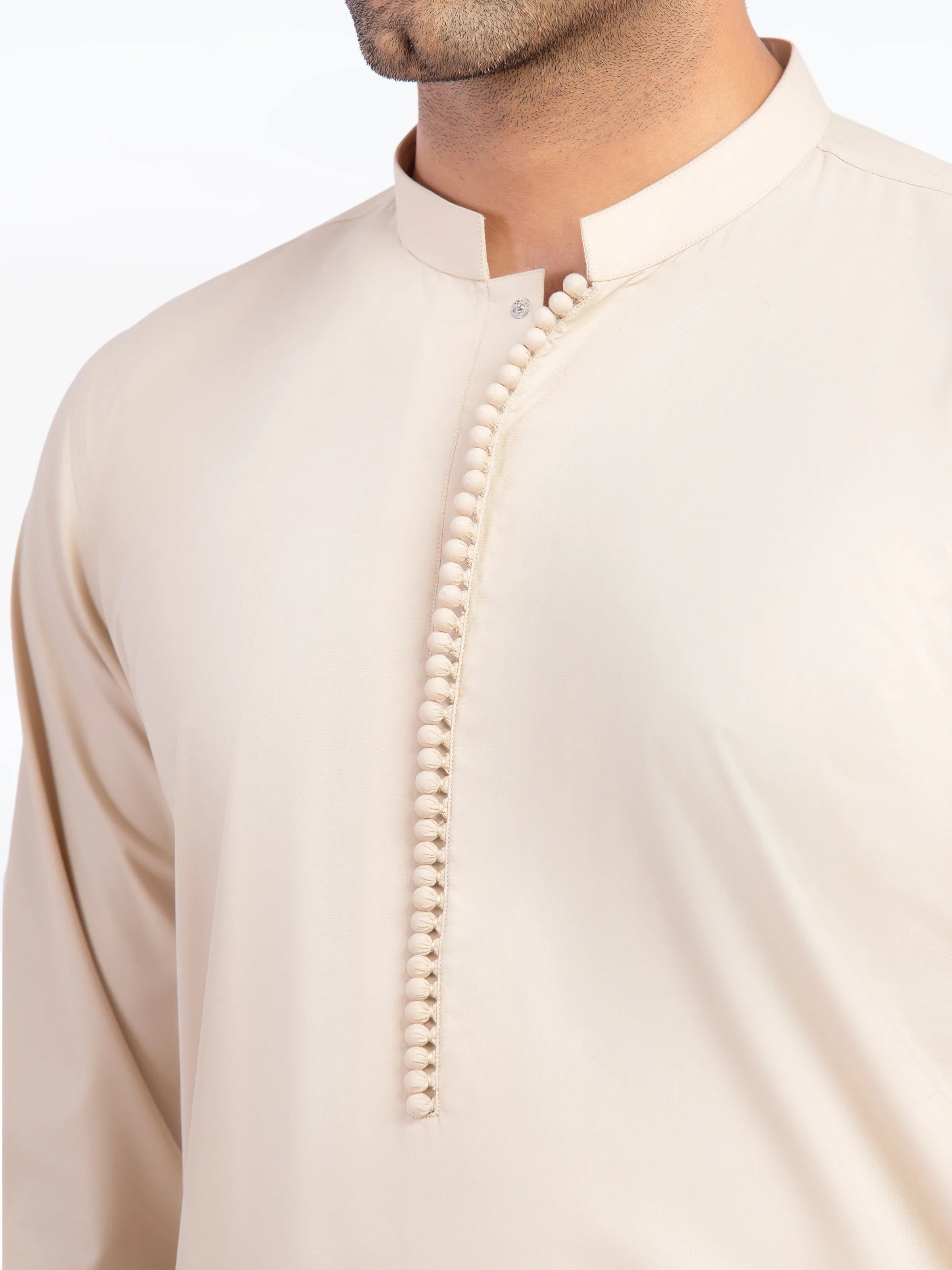 Off White Kurta Pajama Set