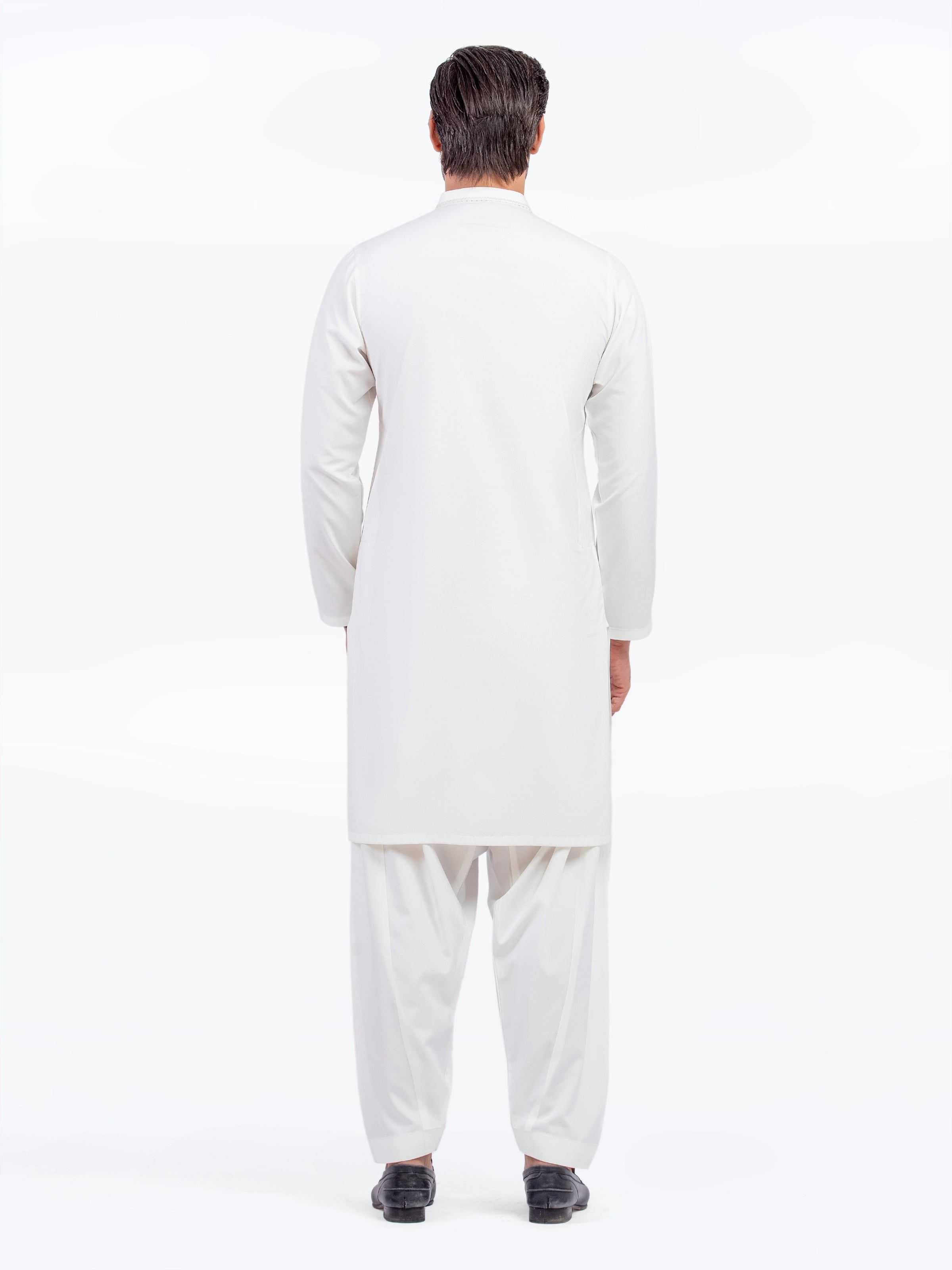 Off White Kurta Pajama Set