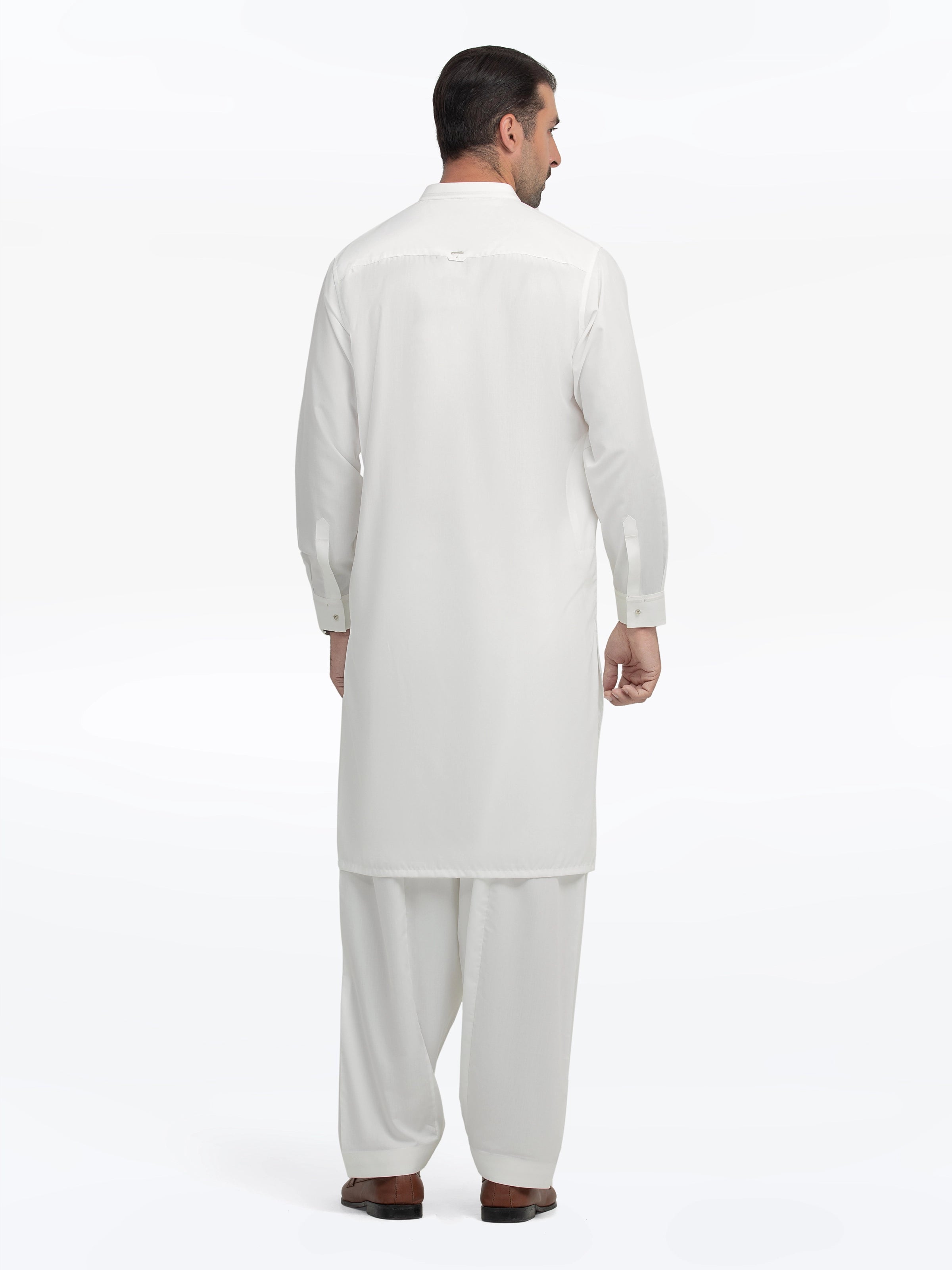 Off White Kurta Pajama Set