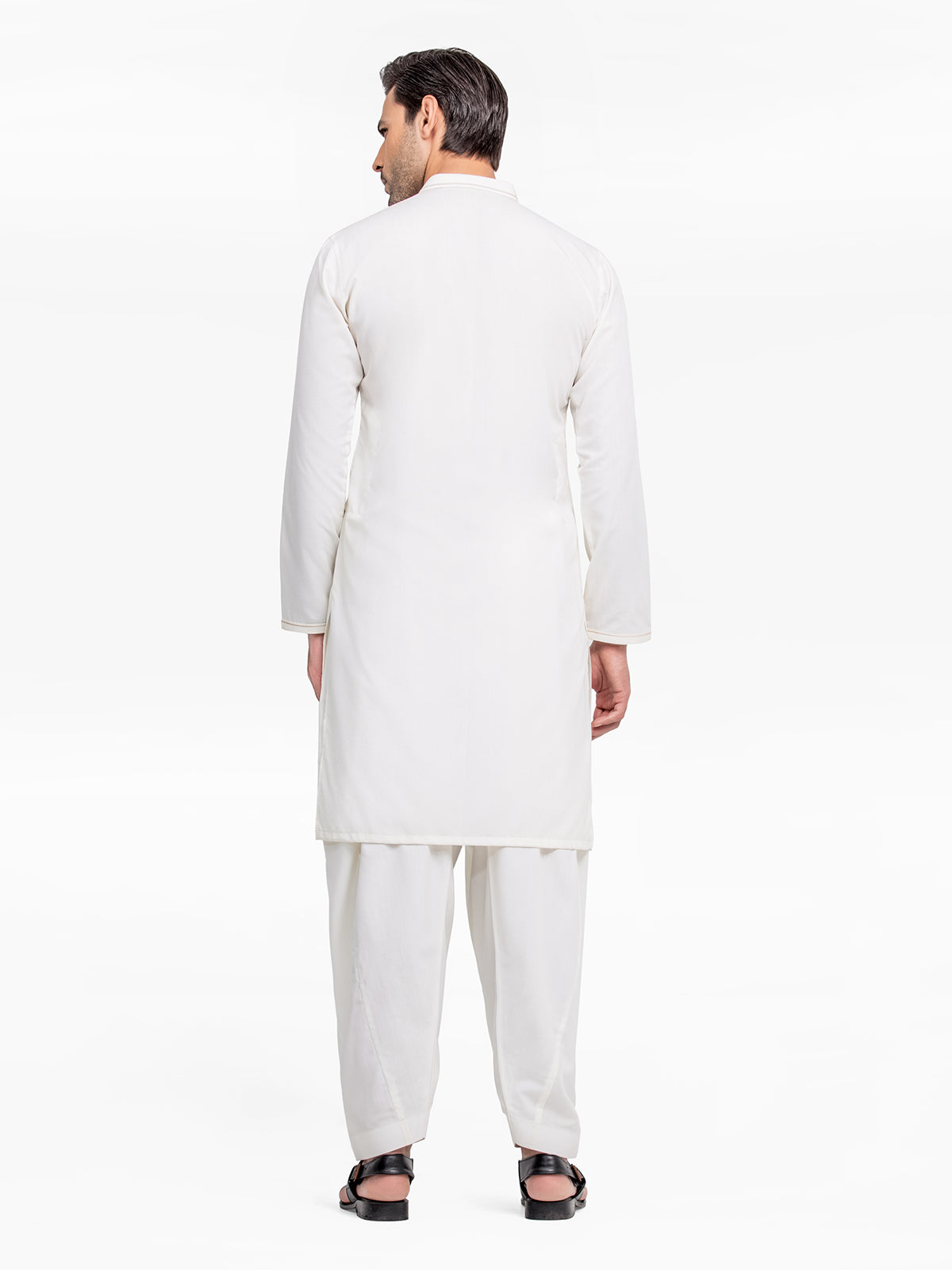Off White Kurta Pajama Set