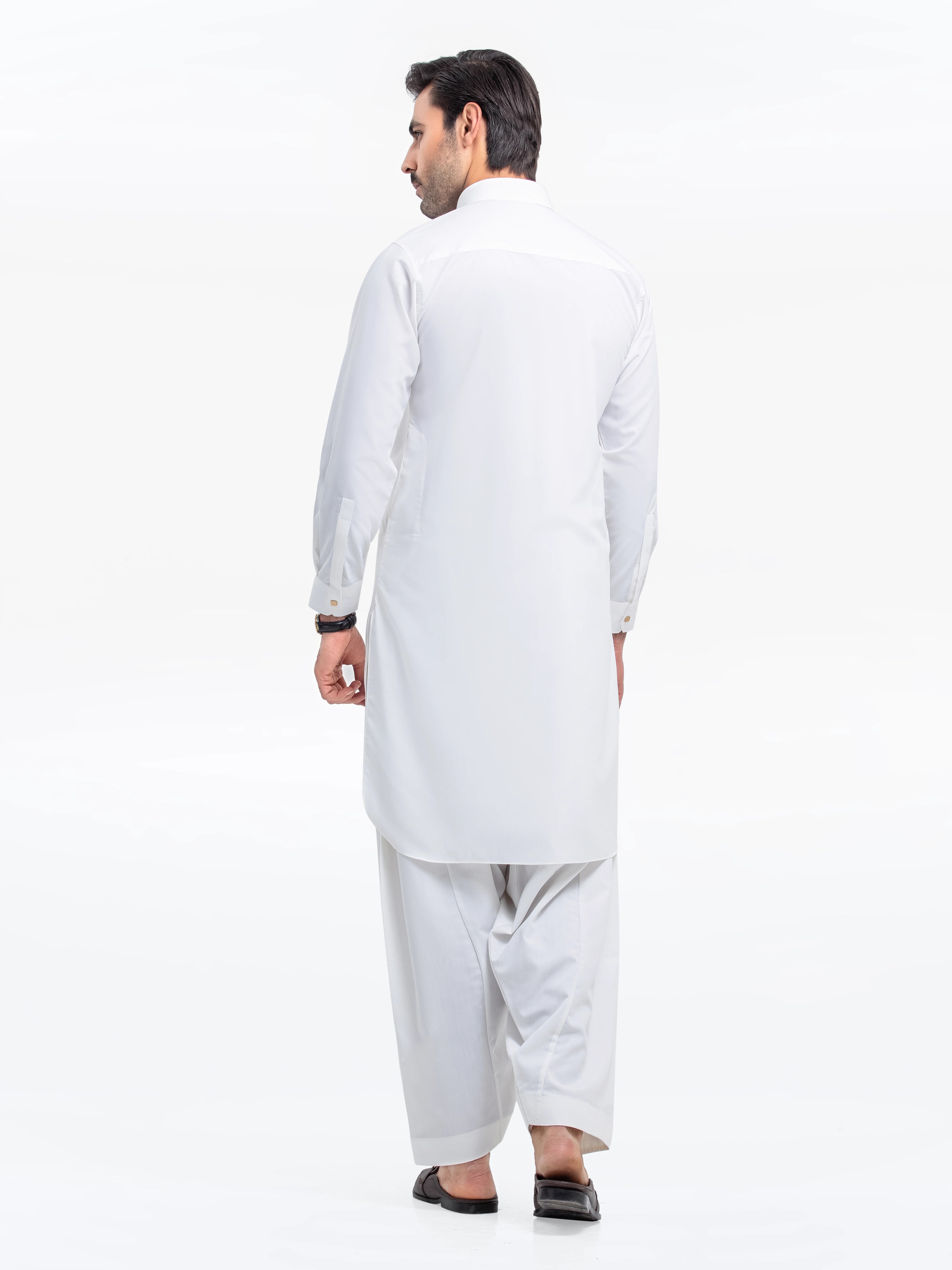Off White Kurta Pajama Set