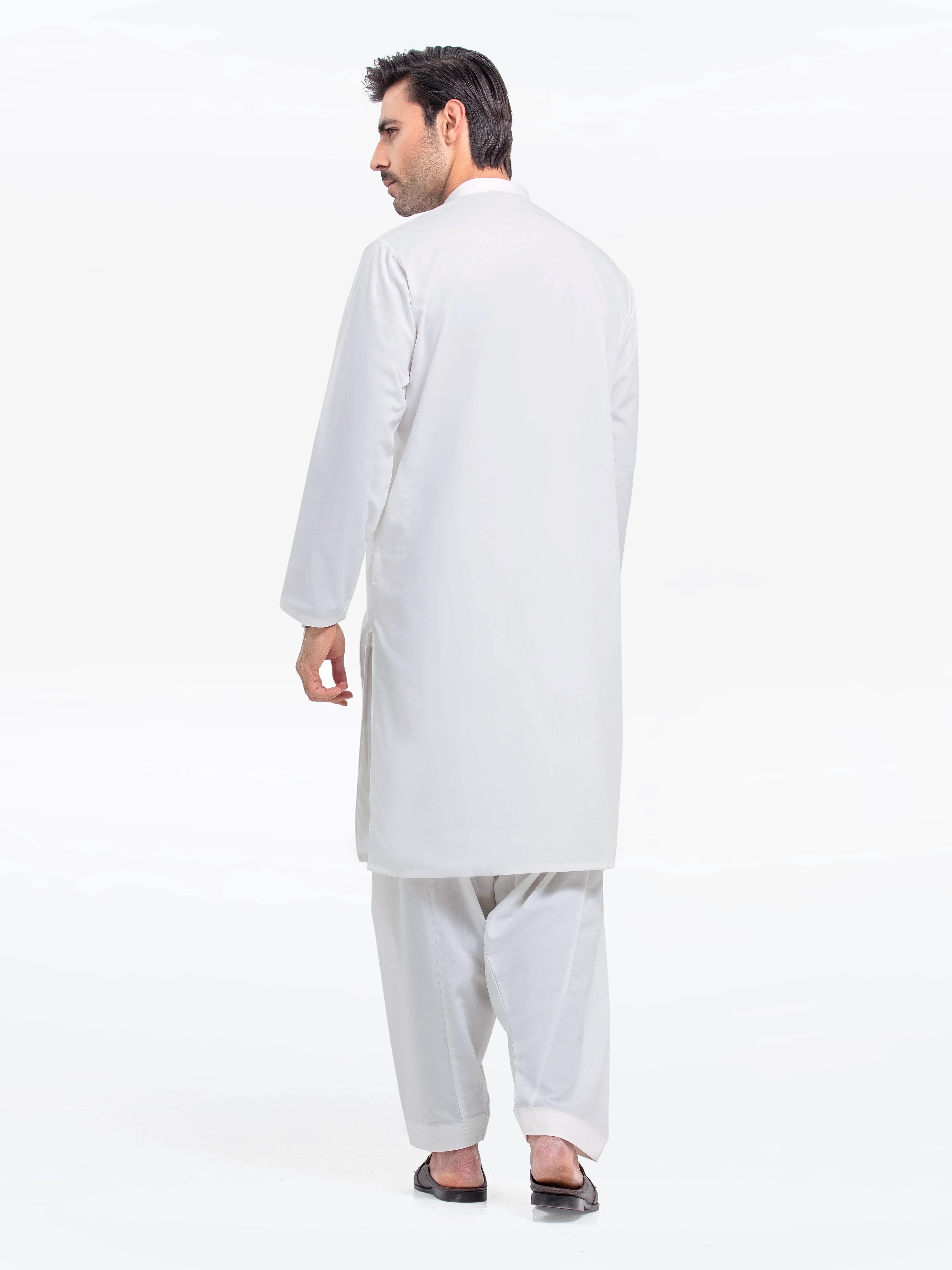 Off White Kurta Pajama Set