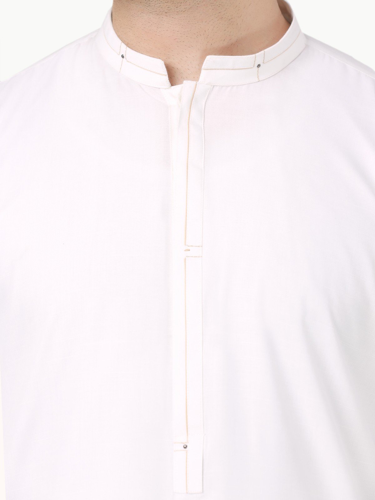 Off White Kurta Pajama Set