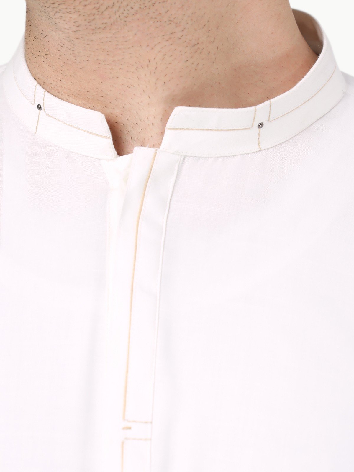 Off White Kurta Pajama Set