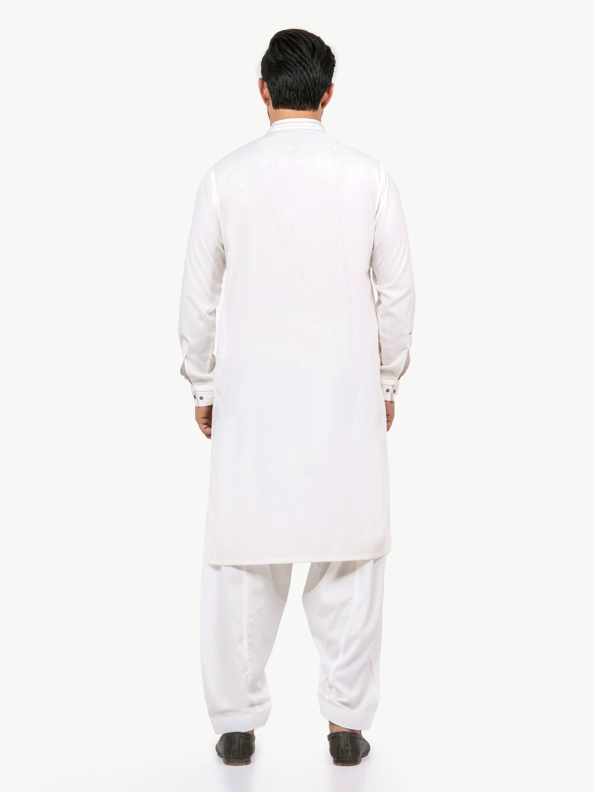 Off White Kurta Pajama Set