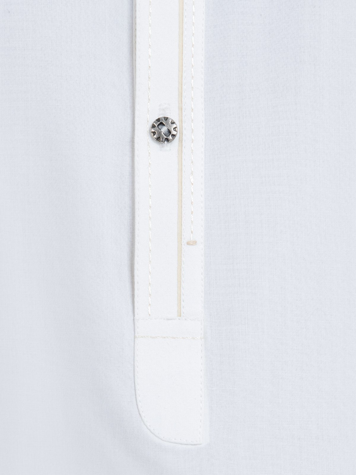 Off White Kurta Pajama Set