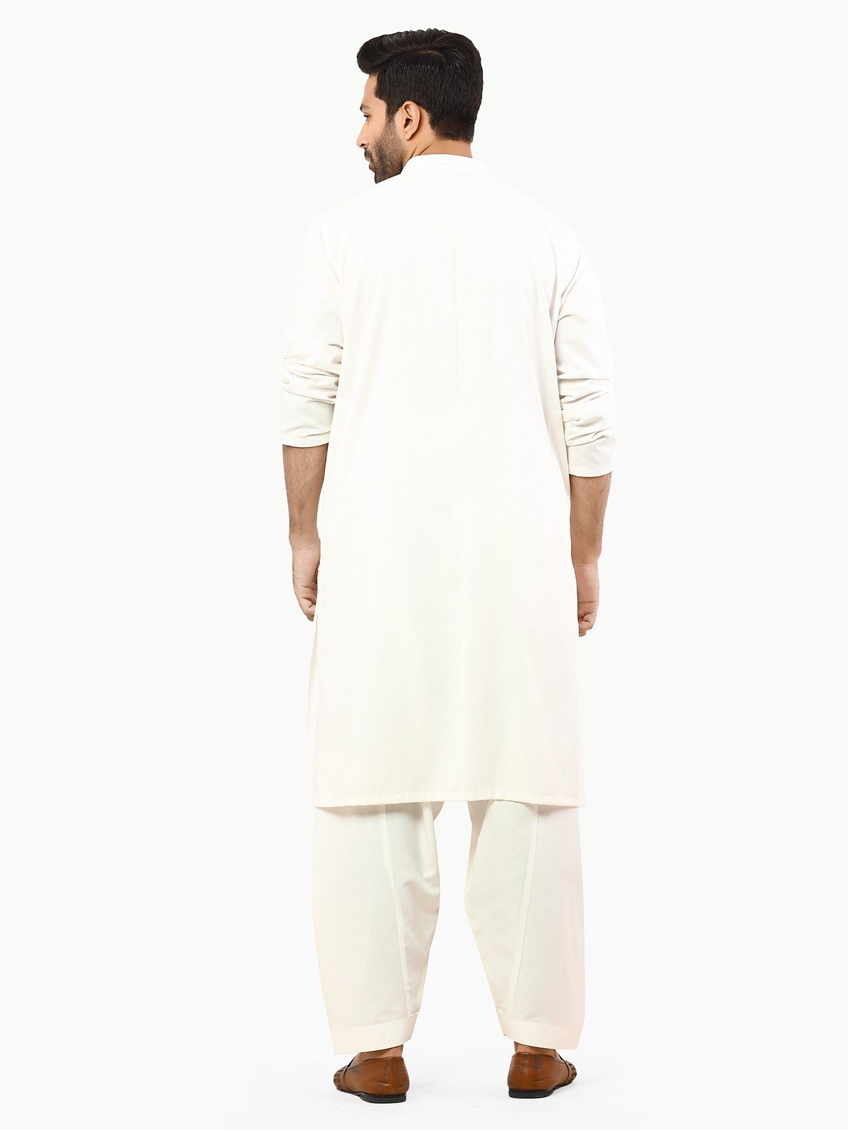 Off White Kurta Pajama Set