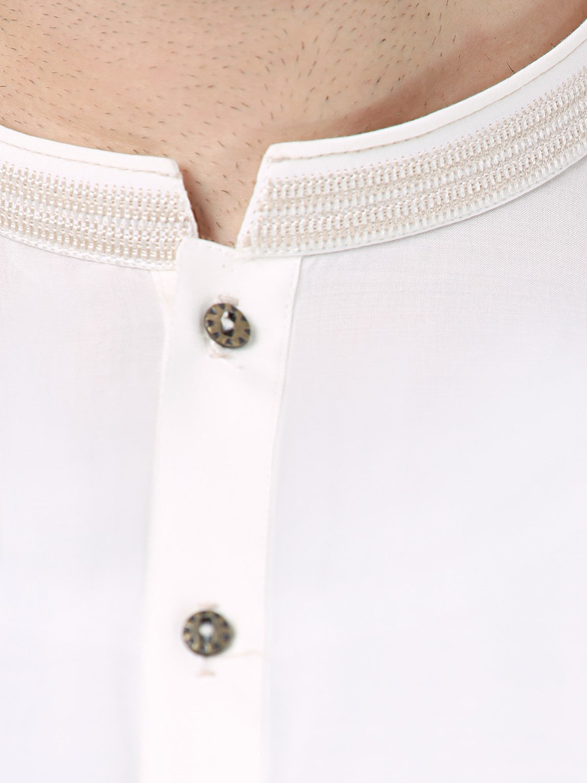 Pearl White Kurta Pajama Set