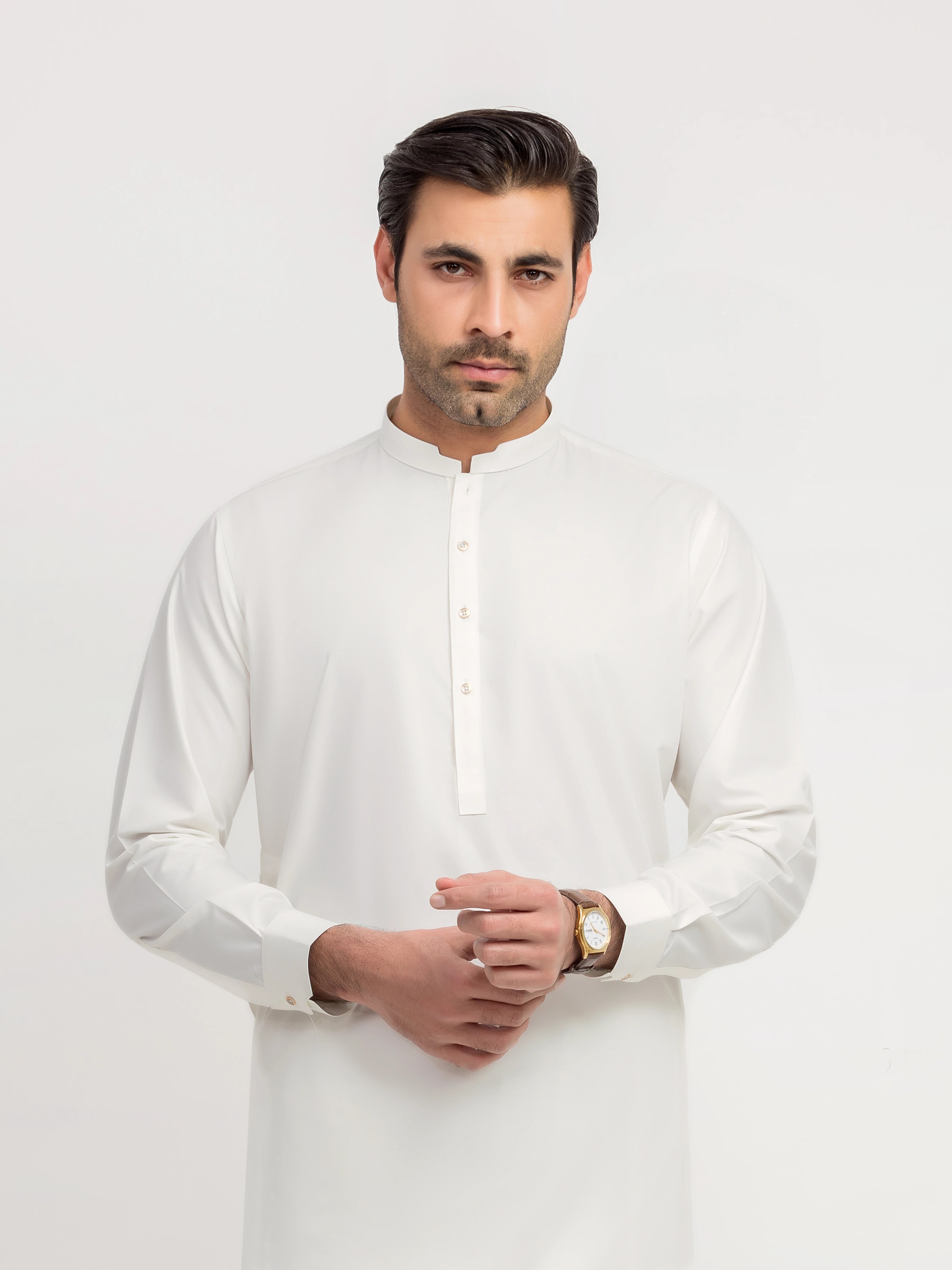 White Kurta Pajama Set