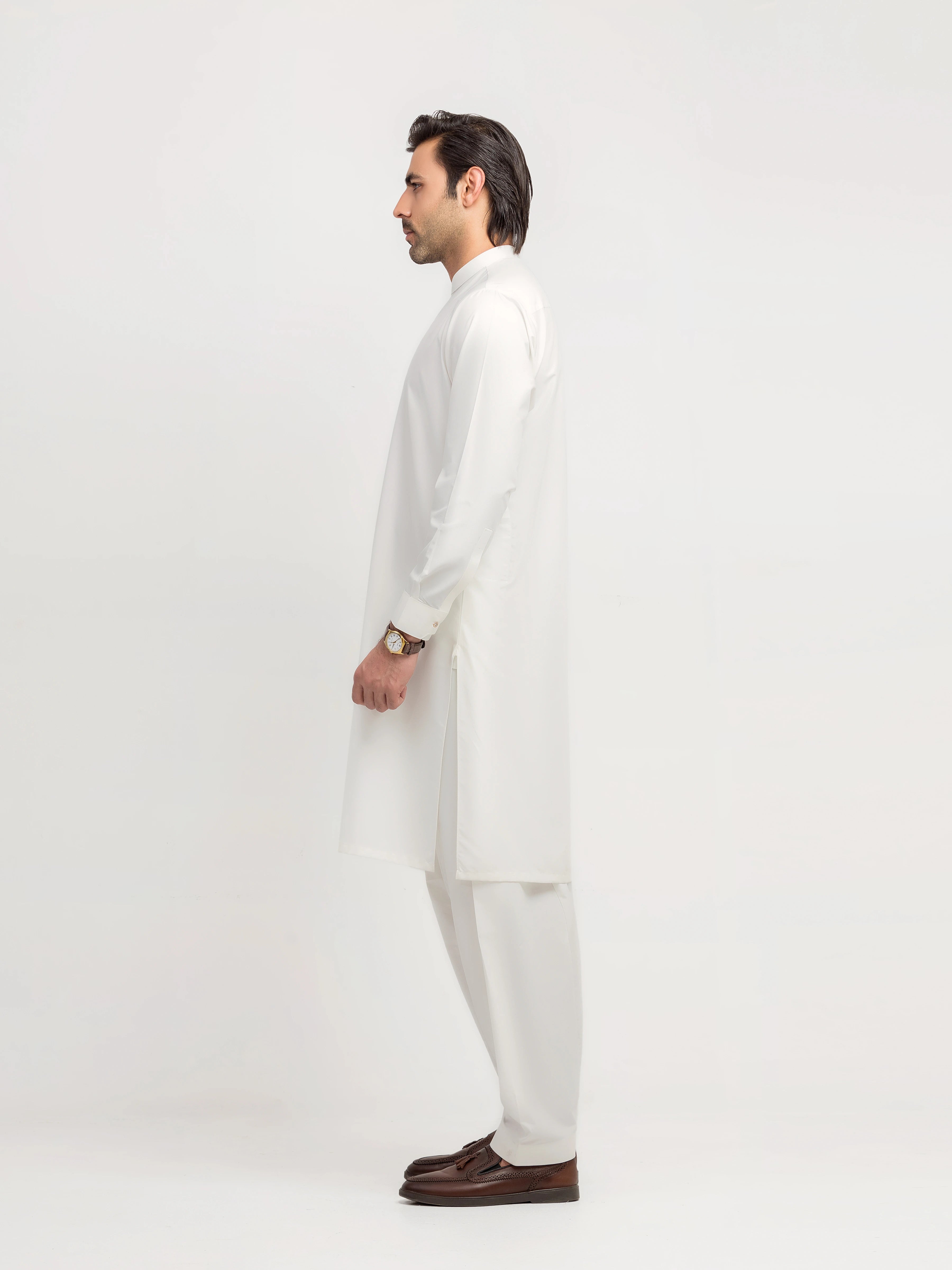 White Kurta Pajama Set