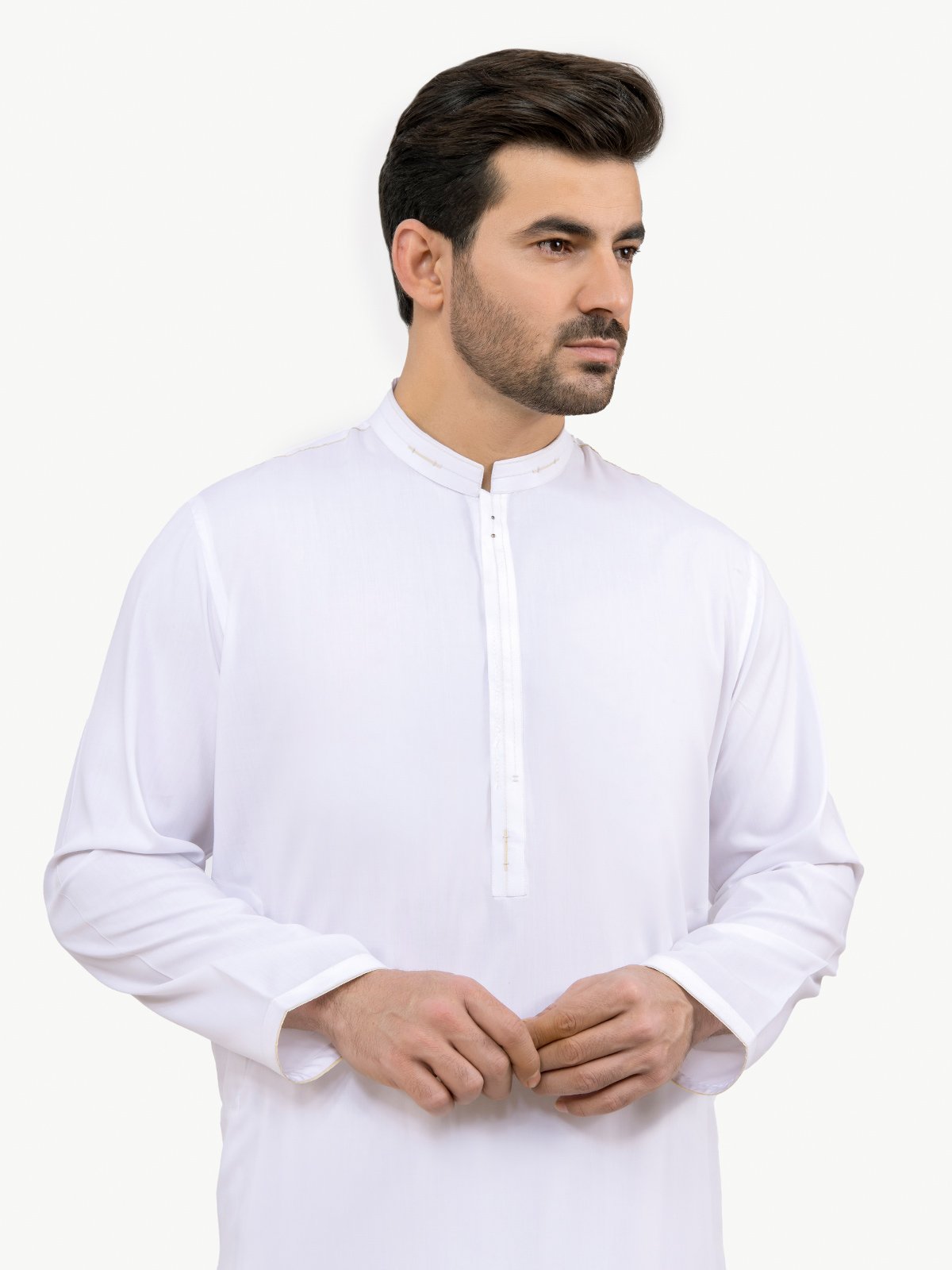 White Kurta Pajama Set