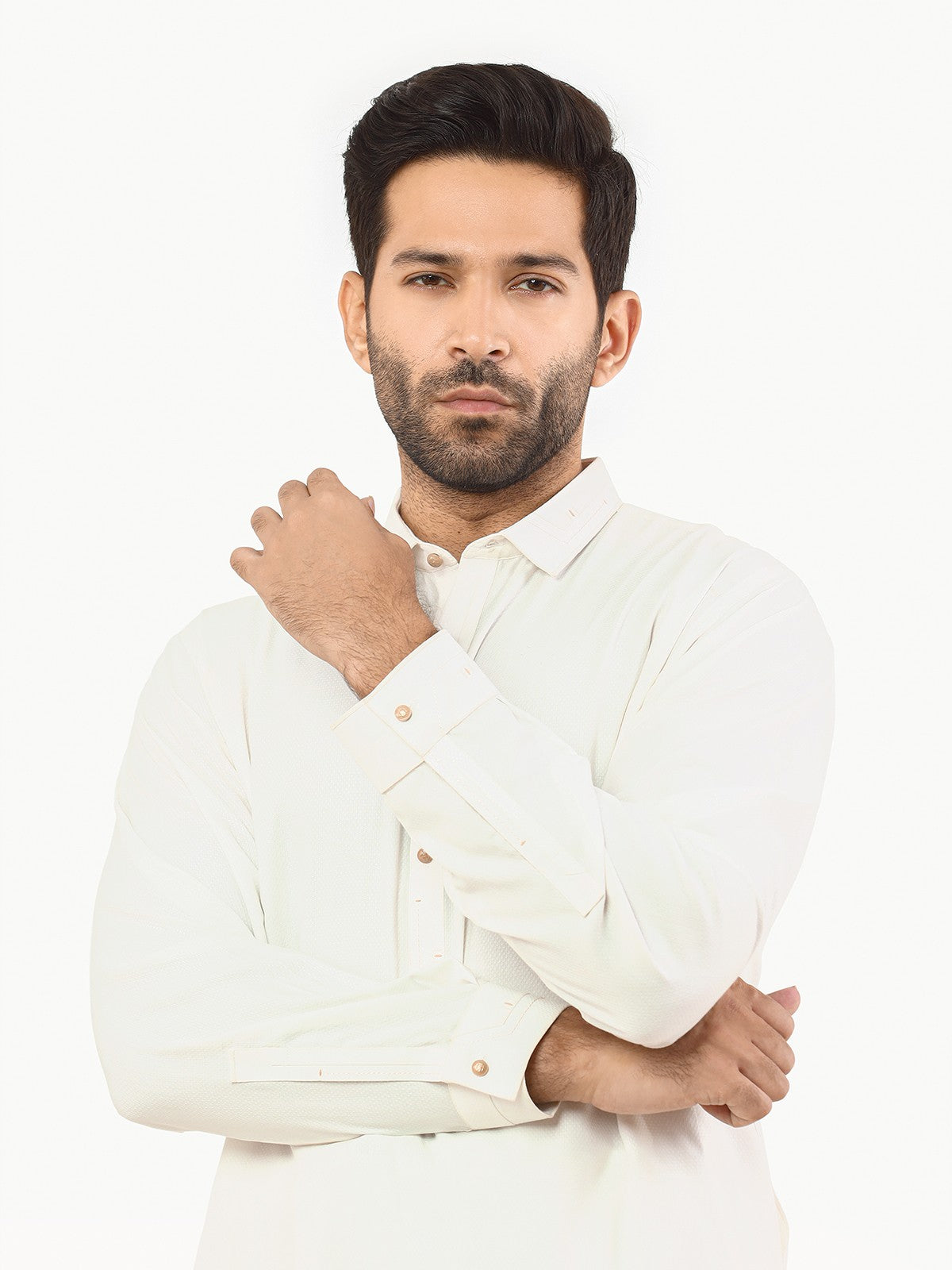 White Kurta Pajama Set