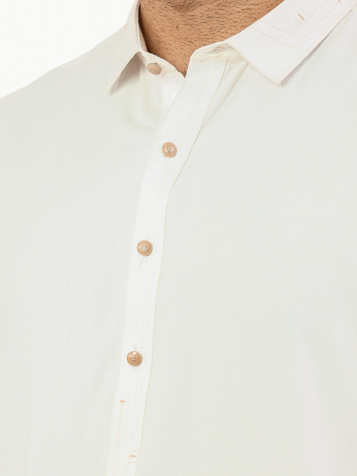 White Kurta Pajama Set