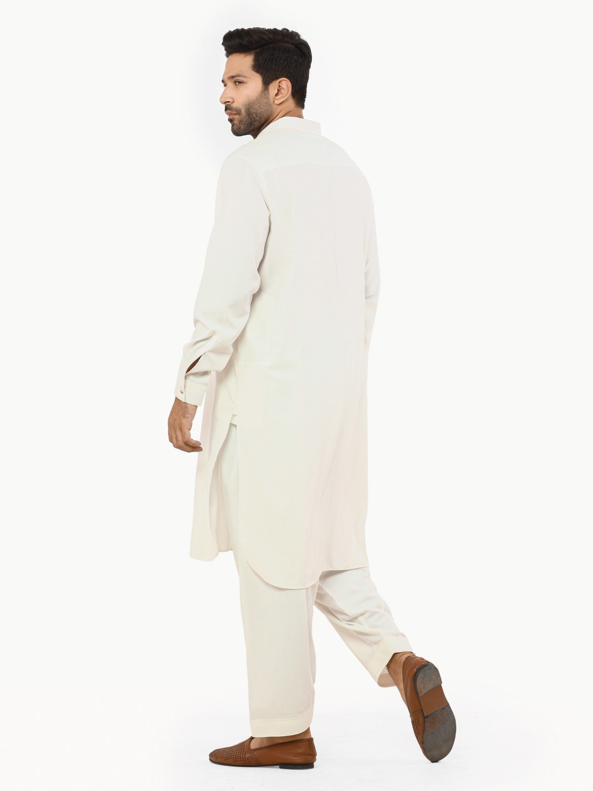 White Kurta Pajama Set